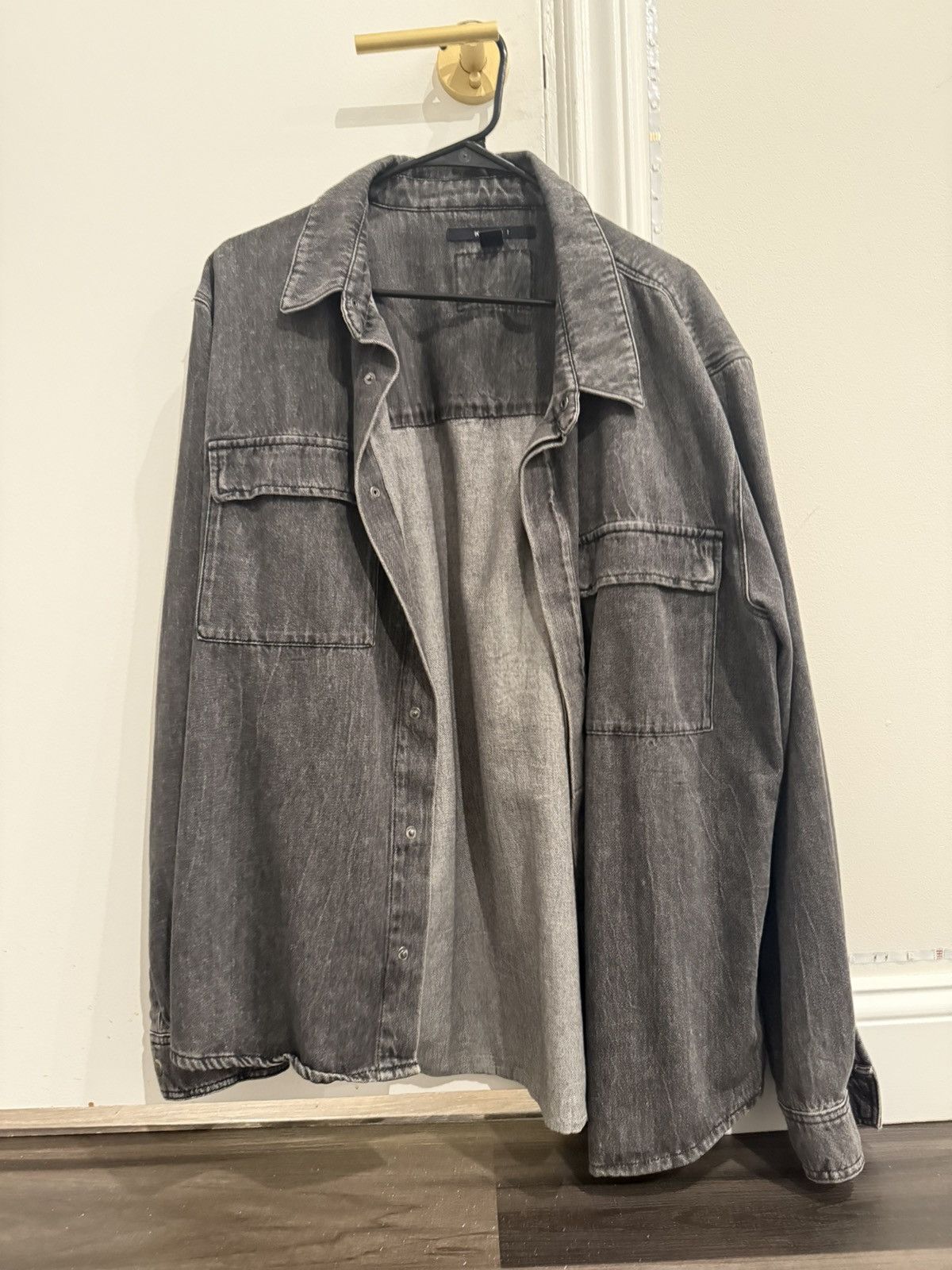 Ksubi Ksubi Denim Spray Paint Button Up Size US XL / EU 56 / 4 - 2 Thumbnail