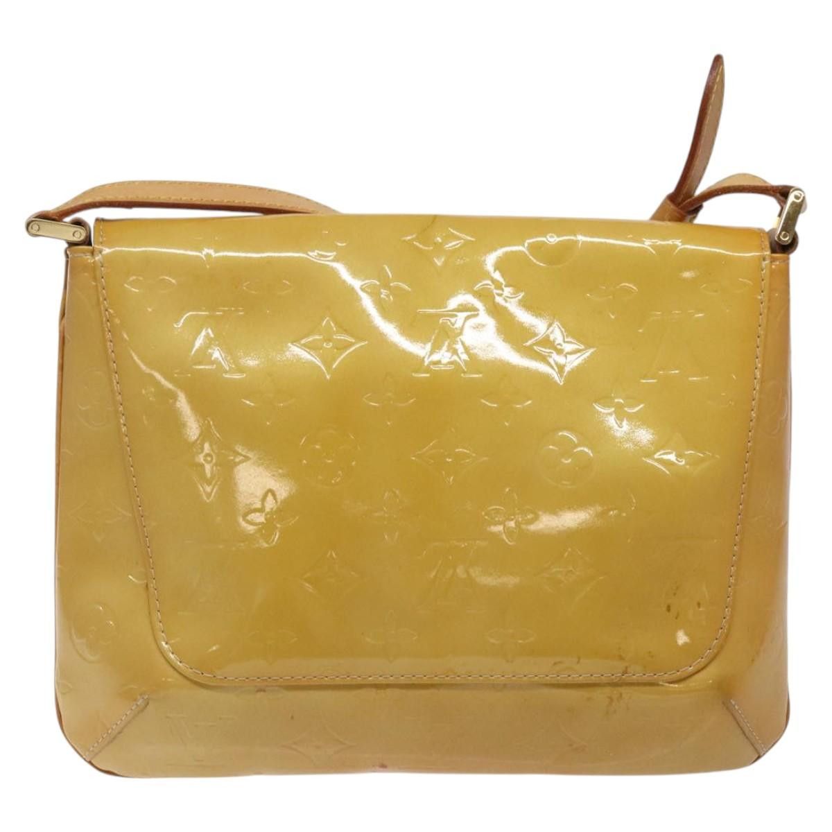 Louis Vuitton LOUIS VUITTON Monogram Vernis Thompson Street Bag Beige Size ONE SIZE - 2 Thumbnail