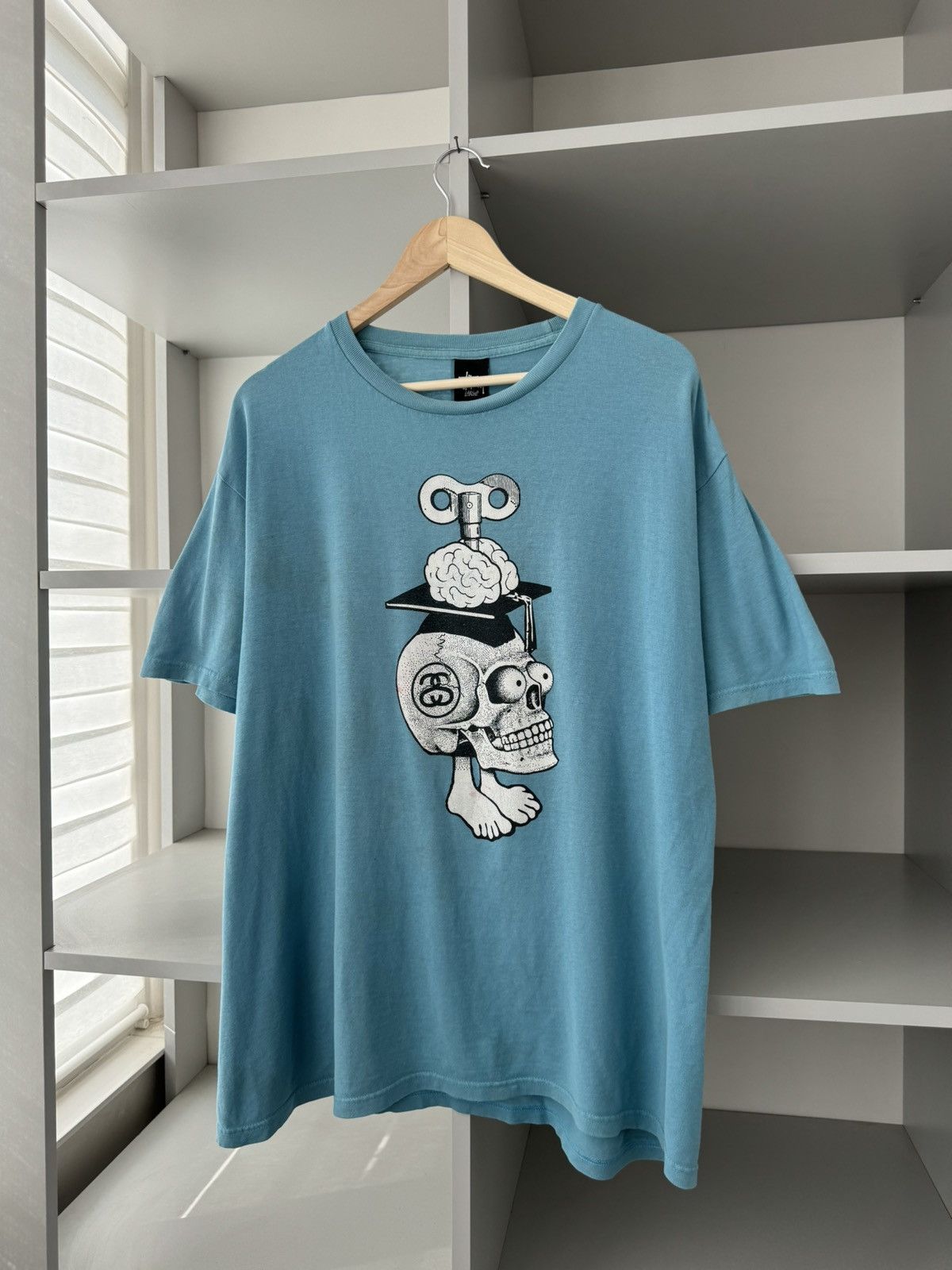 Stussy × Vintage Stussy Vintage Knowledge Is King T-Shirt Size US L / EU 52-54 / 3 - 2 Thumbnail
