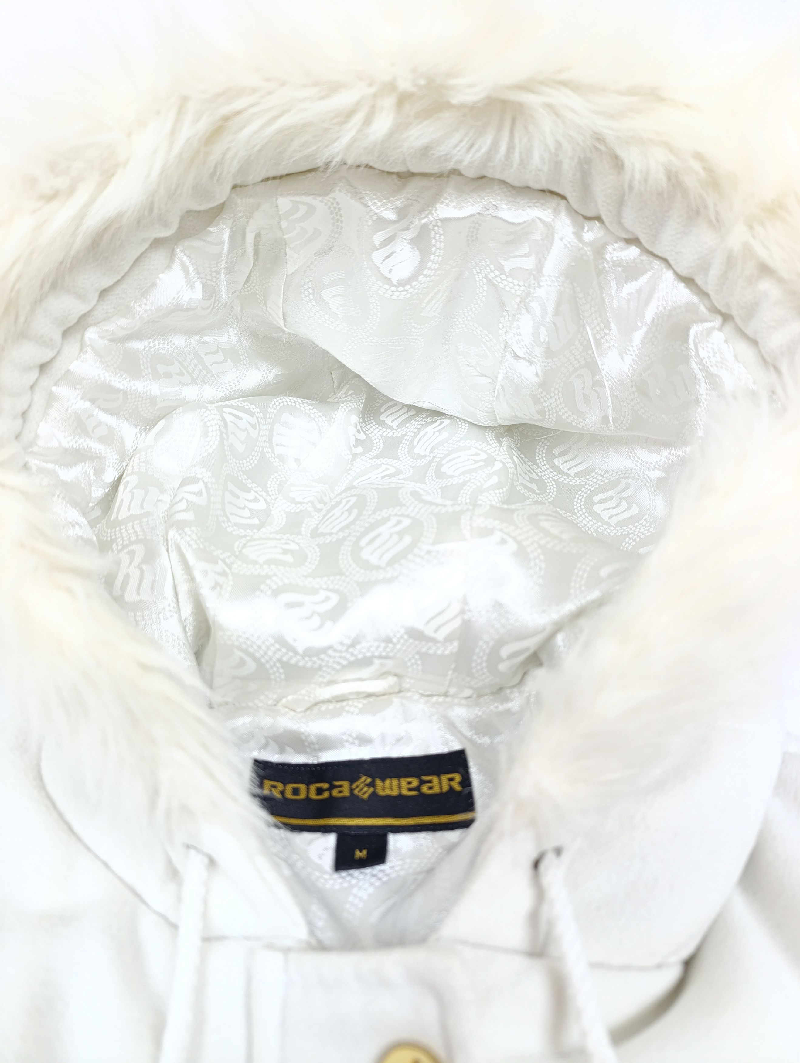 Rocawear ROCAWEAR Y2K VINTAGE WOMENS BOMBER JACKET FAUX FUR Size M / US 6-8 / IT 42-44 - 8 Thumbnail