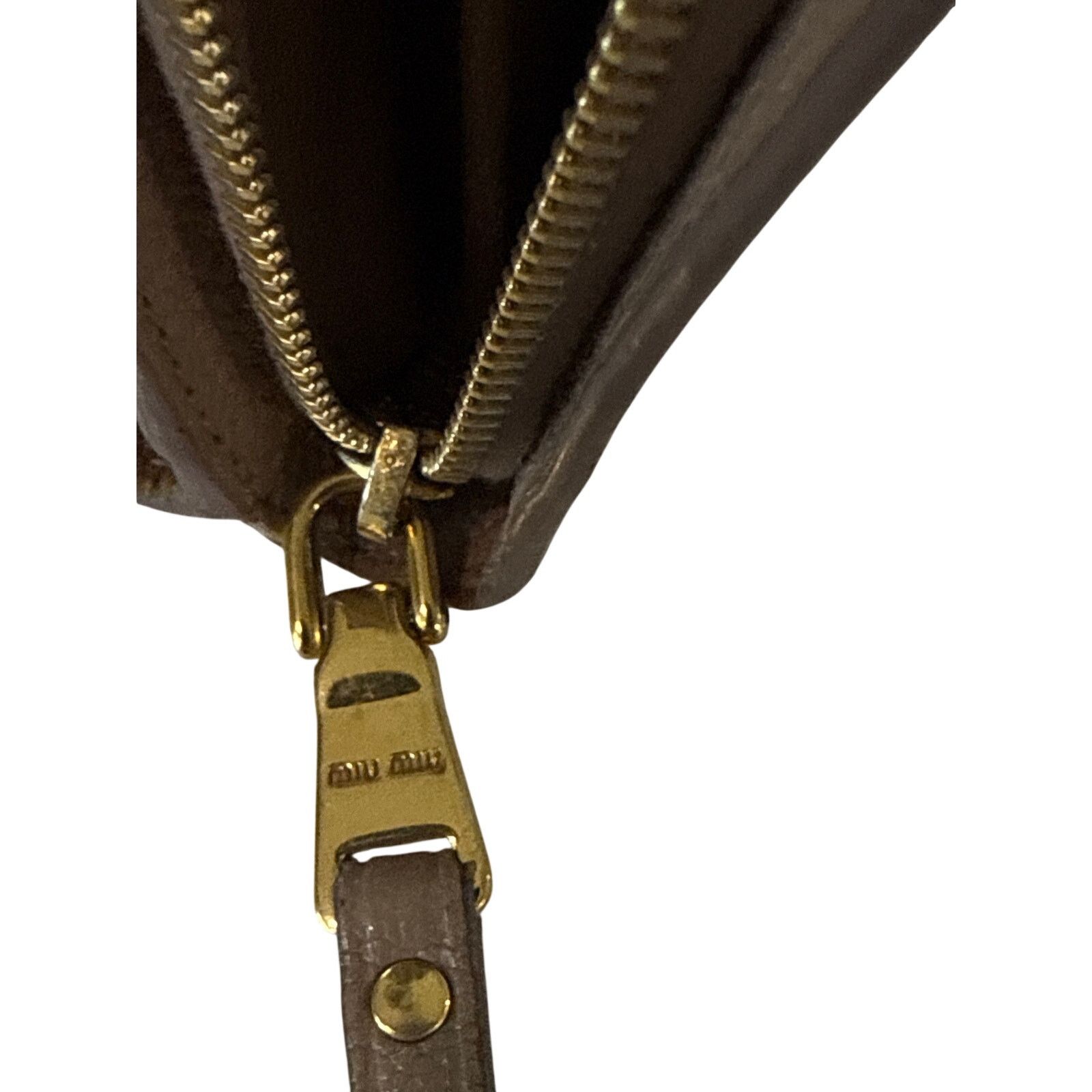 Miu Miu Miu Miu Madras Fiocco Walley in Cammeo Pink/Beige Size ONE SIZE - 5 Thumbnail