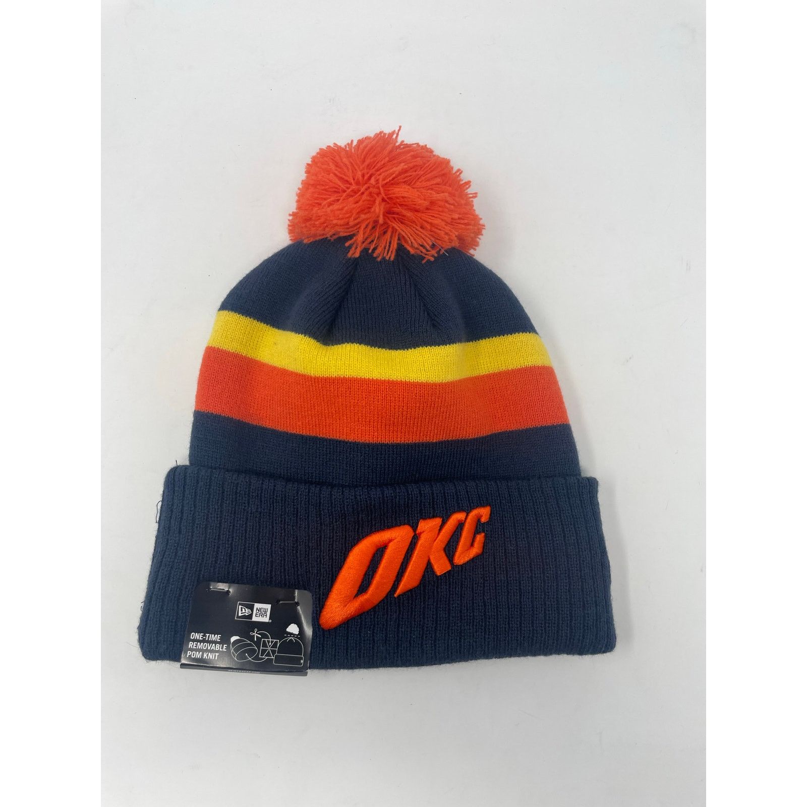 New Era New Era Oklahoma City Thunder Knit Hat City NBA Brand New Size ONE SIZE - 1 Thumbnail