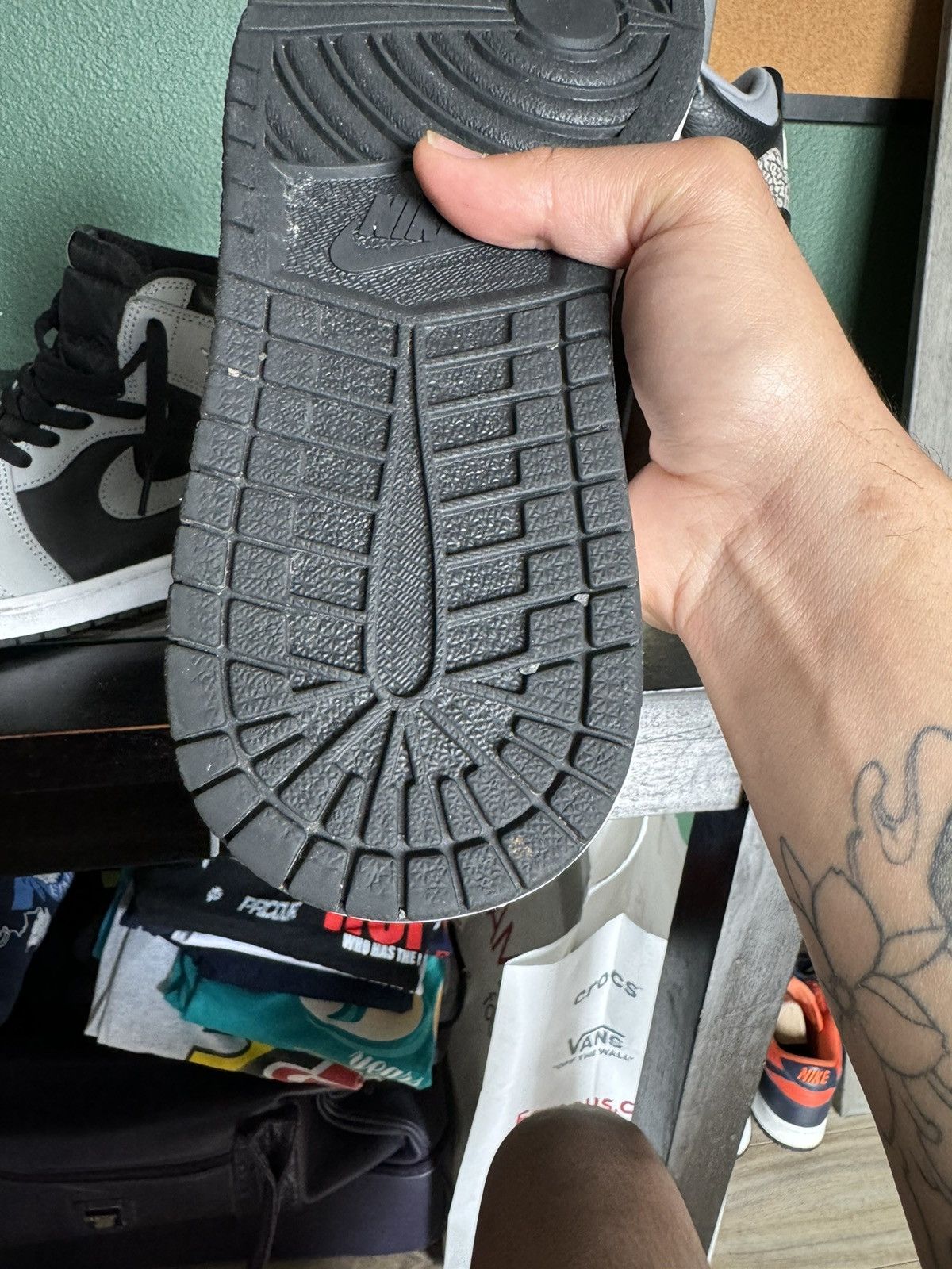 Jordan Brand × Nike Jordan 1 High ‘Shadow 2.0’ 2021 Size US 10.5 / EU 43-44 - 15 Thumbnail
