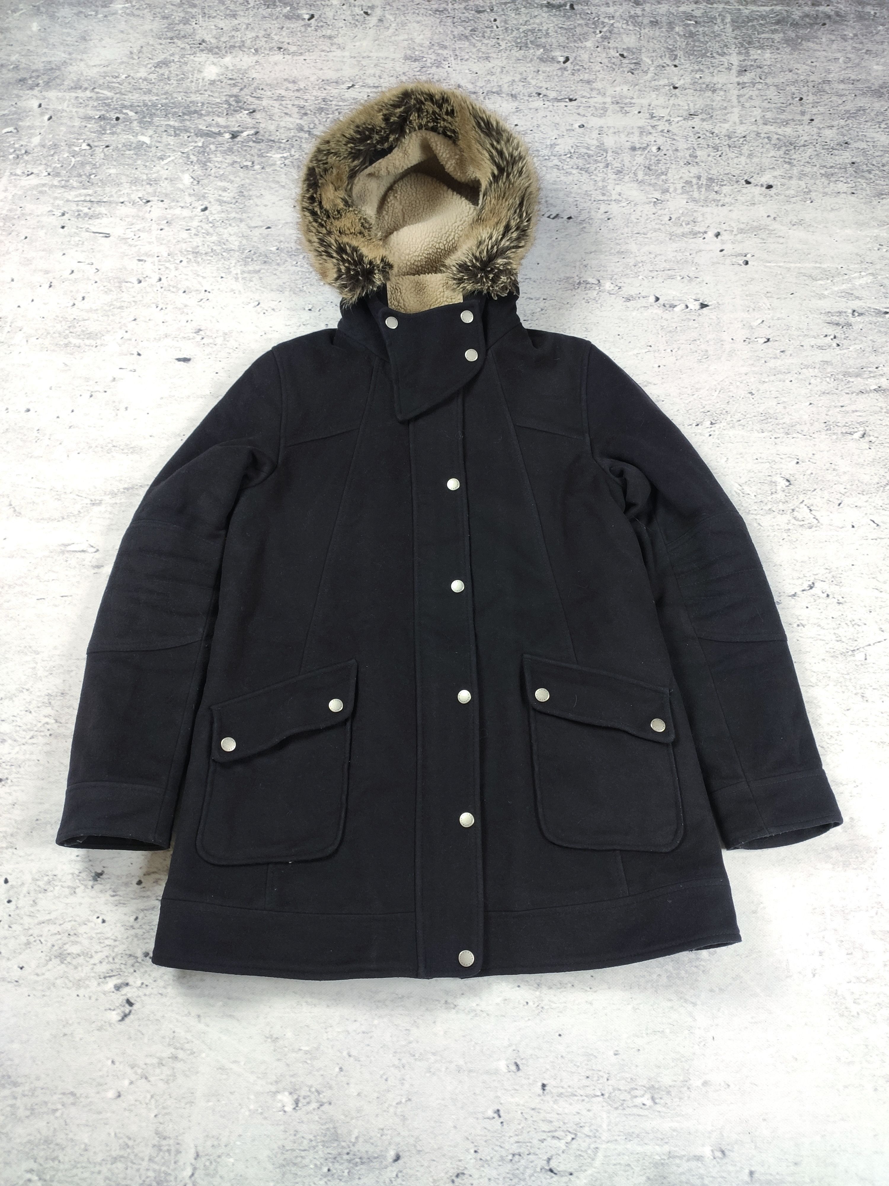 Barbour Barbour wool coat women navy Size M / US 6-8 / IT 42-44 - 1 Thumbnail
