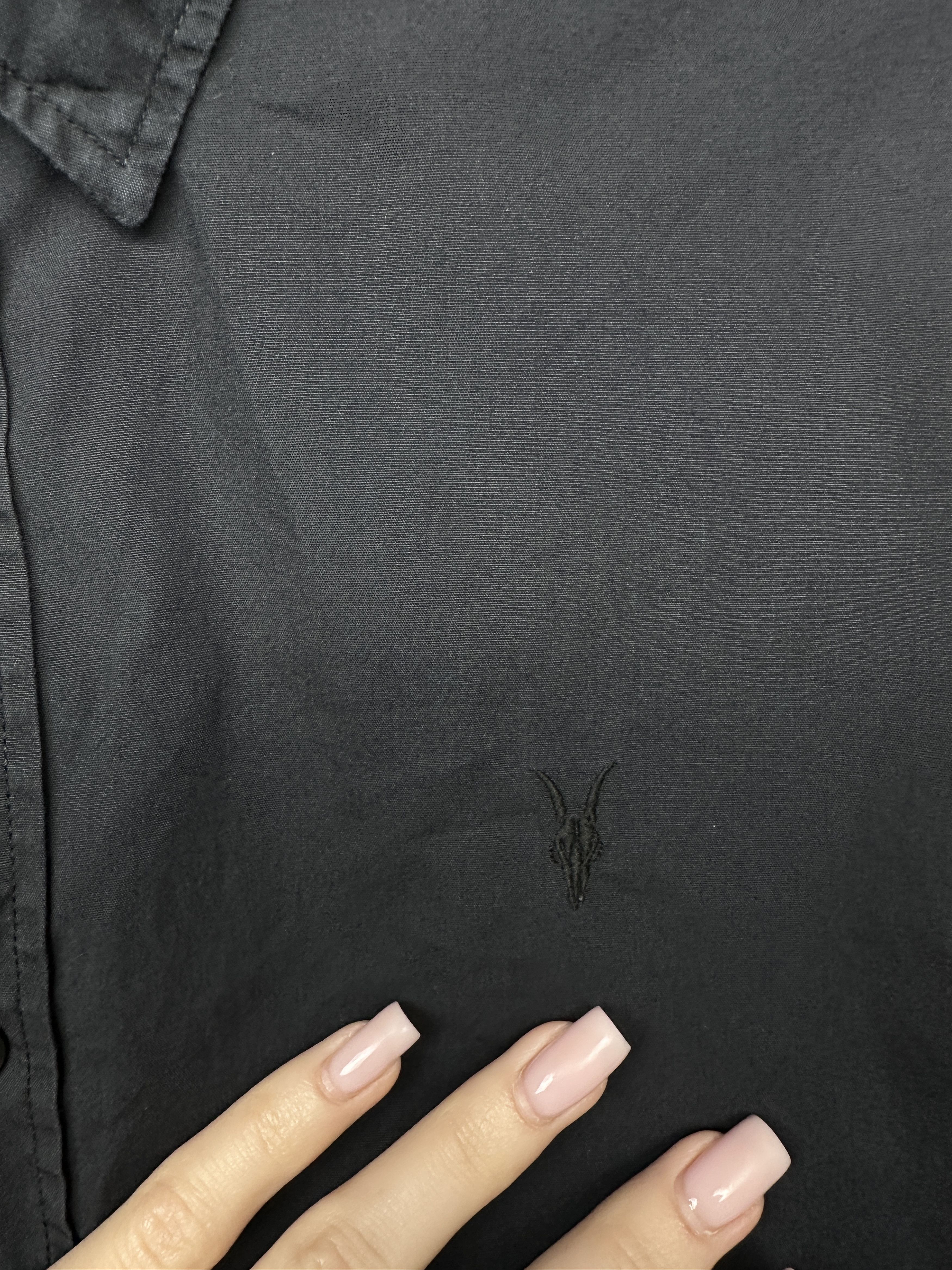 Allsaints Allsaints Mens Riviera Long Sleeve Shirt Size US S / EU 44-46 / 1 - 3 Thumbnail