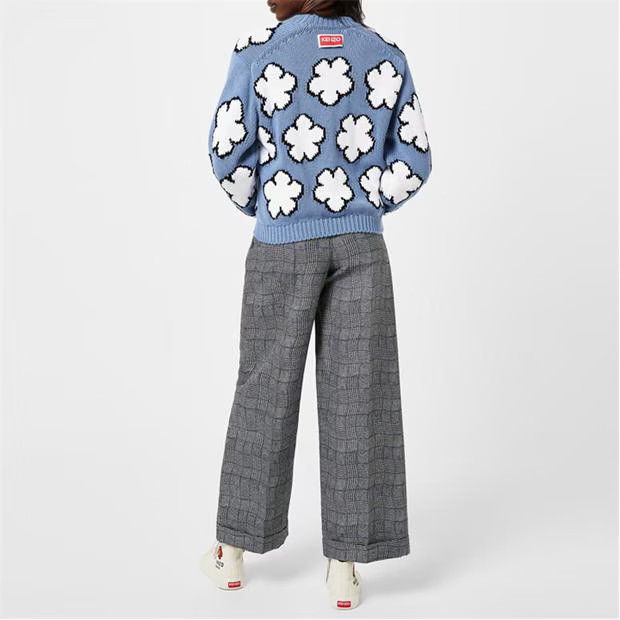 Kenzo o1g2r1mq1024 Pant in Grey Size 27" / US 4 / IT 40 - 5 Thumbnail