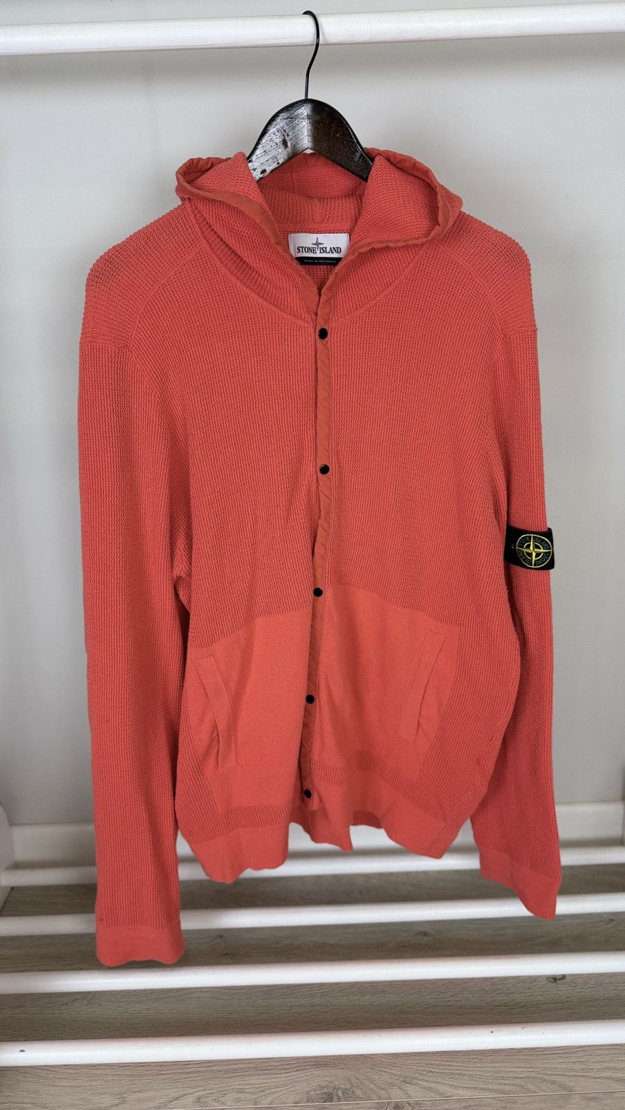 Stone Island Stone Island Button Up Knit Sweater Cardigan Size US XL / EU 56 / 4 - 1 Thumbnail