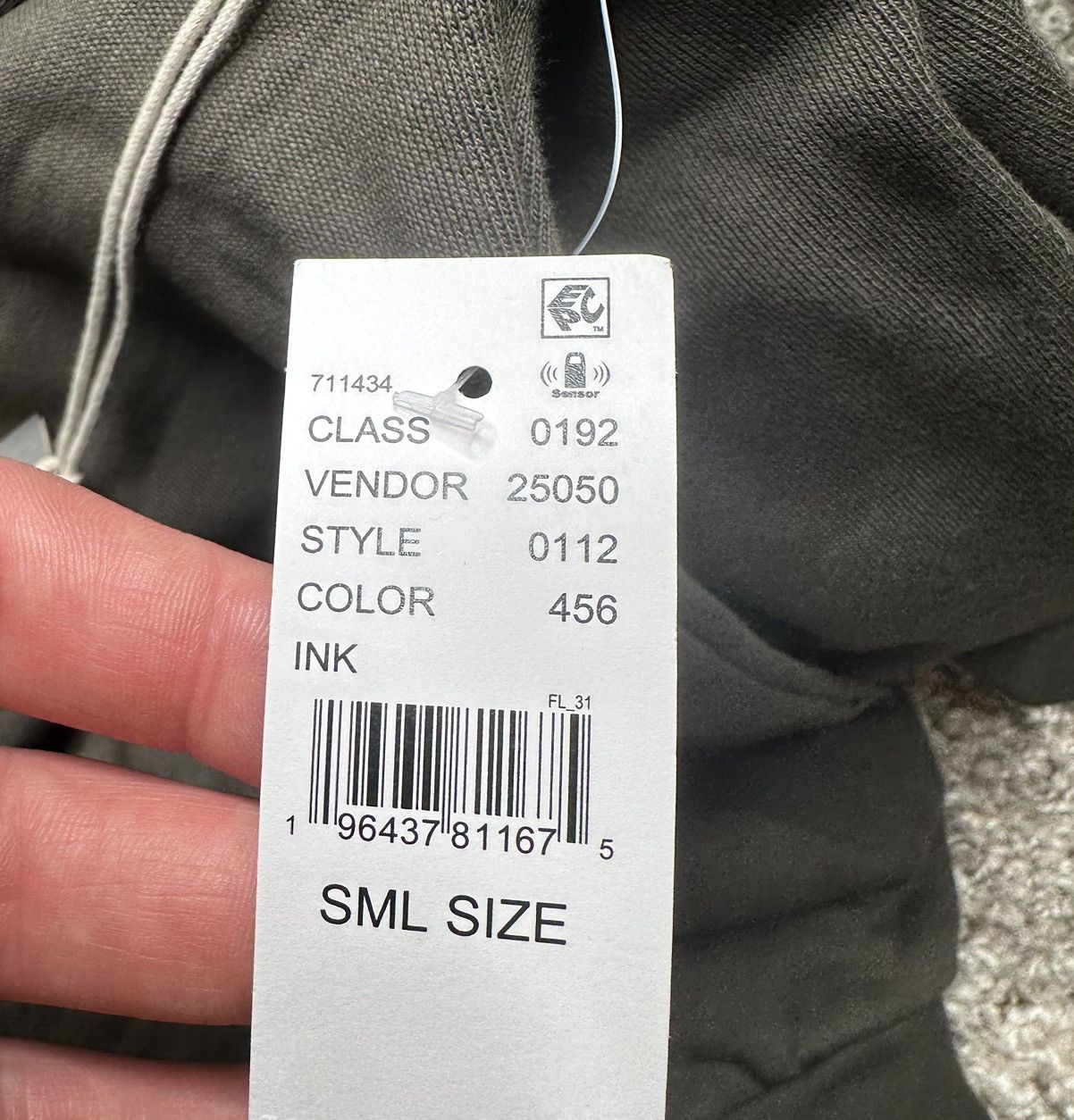 Essentials × Fear of God Fear of God X Essentials Hoodie Size Small Size US S / EU 44-46 / 1 - 7 Thumbnail