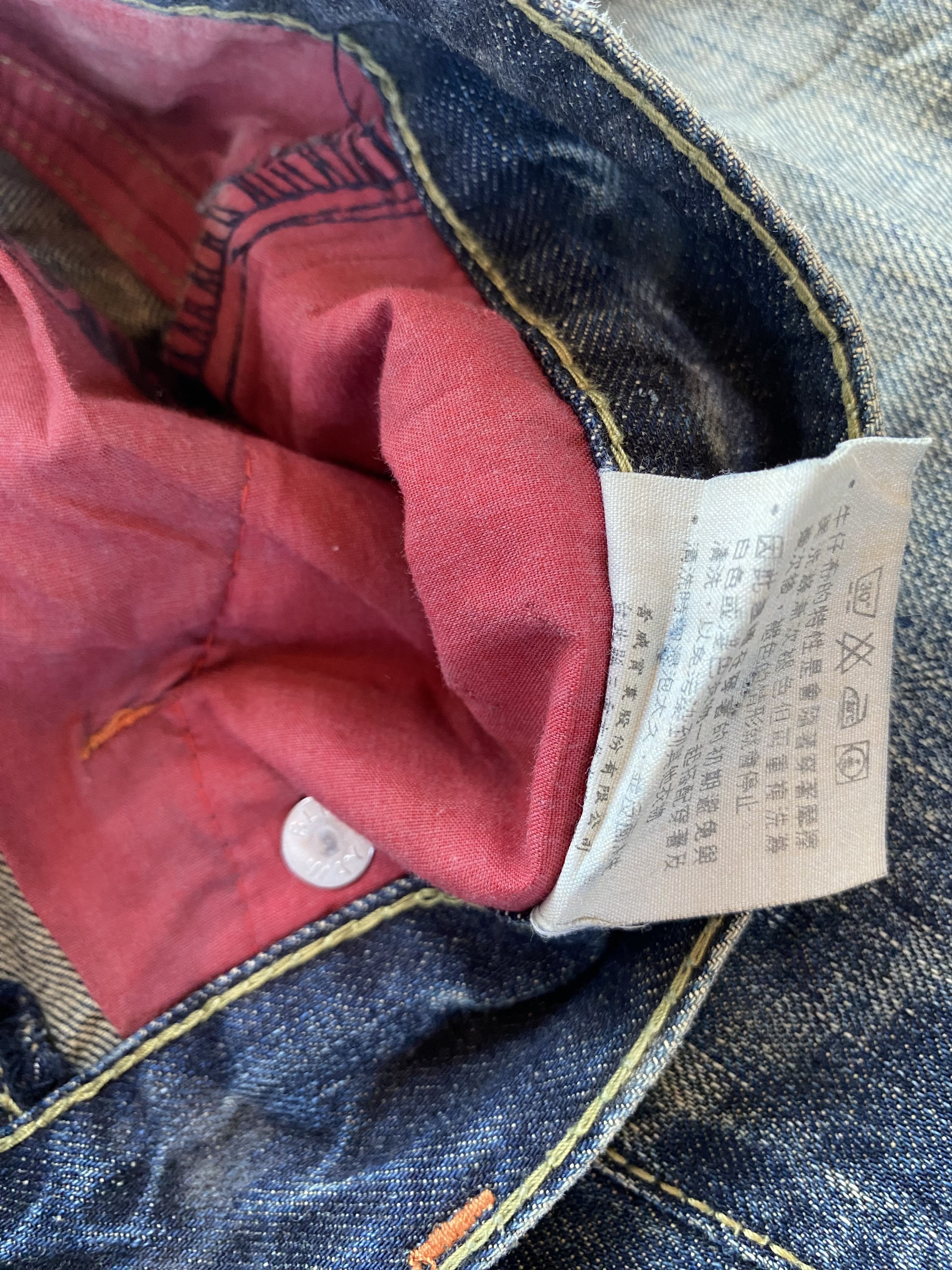 Japanese Brand × Other Nippon Blue Flame Pants Size US 29 - 5 Thumbnail