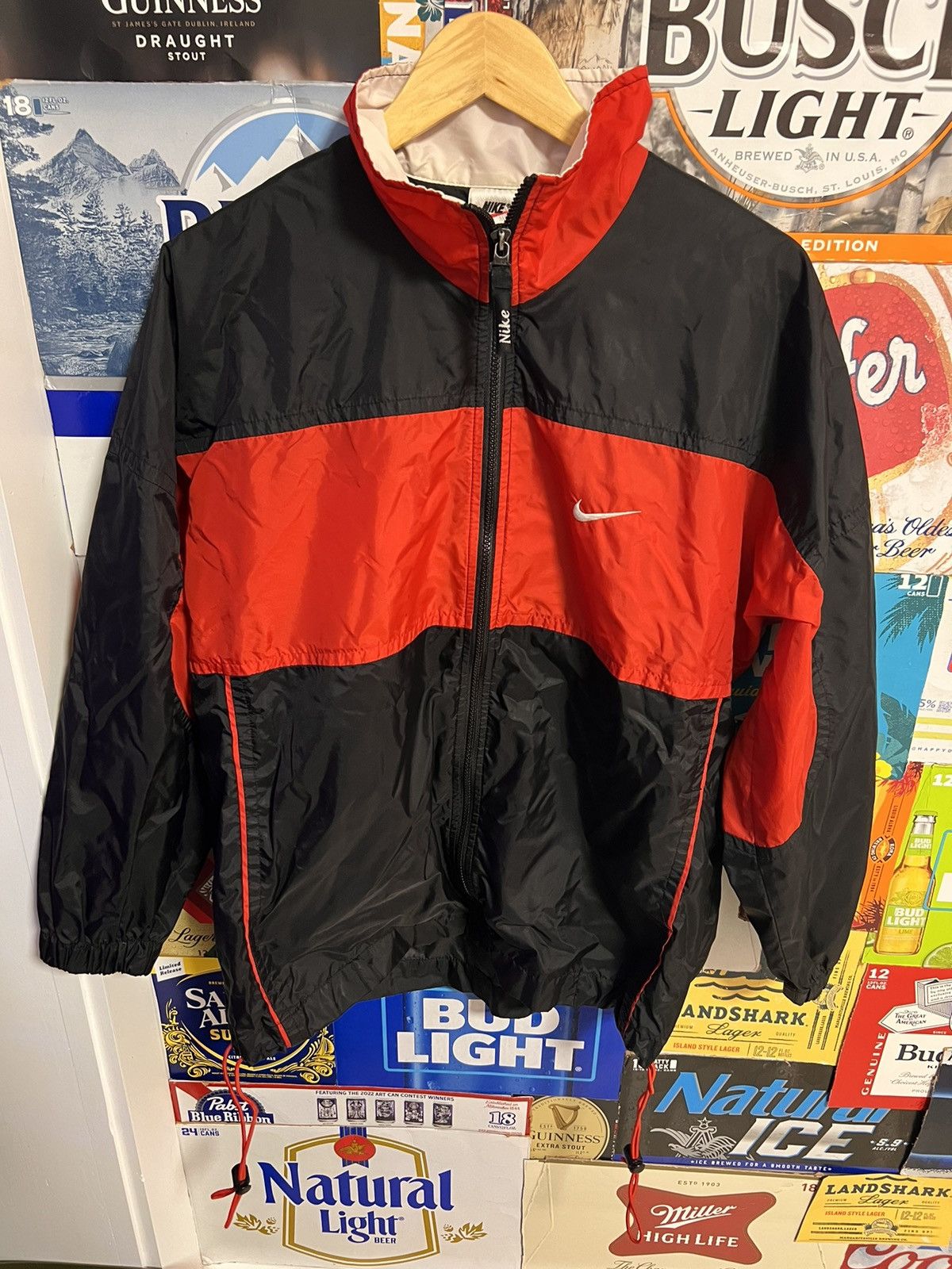 Nike 2000s NIKE WINDBREAKER Size US XL / EU 56 / 4 - 1 Thumbnail
