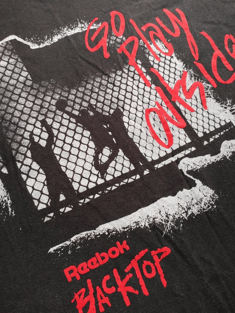 Reebok Reebok Blacktop t-shirt, vintage, 90s, basketball size L Size US L / EU 52-54 / 3 - 4 Thumbnail