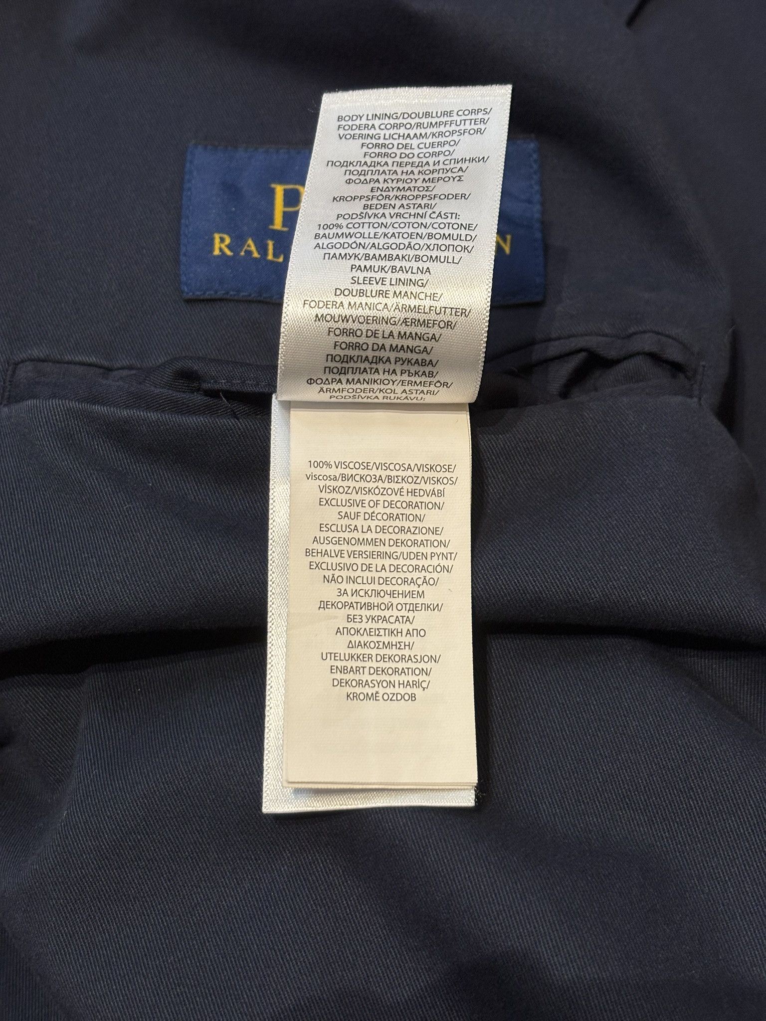 Polo Ralph Lauren Polo Ralph Lauren navy Blazer size 40R Size 40R - 16 Thumbnail