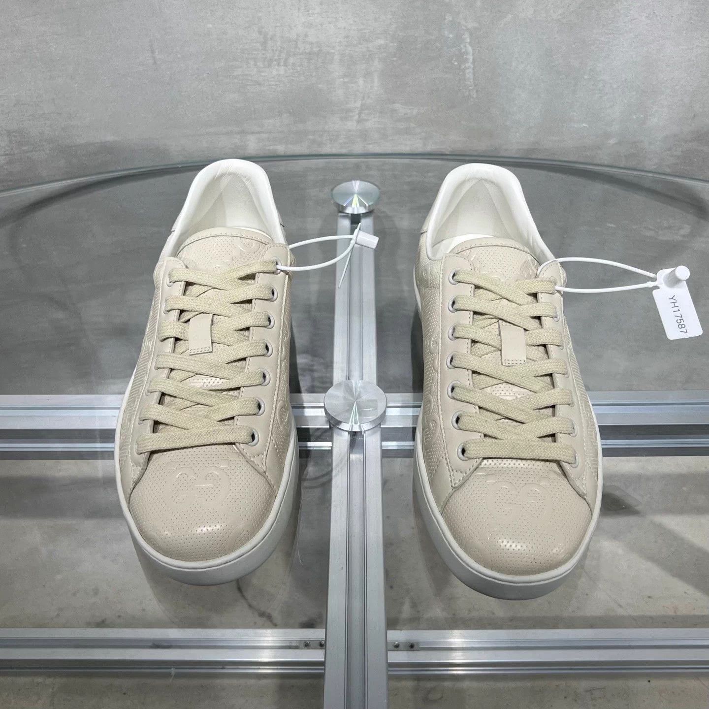 Gucci Gucci Ace GG Monogram White Sneakers UK6/40 BNIB Size US 7 / EU 40 - 1 Thumbnail