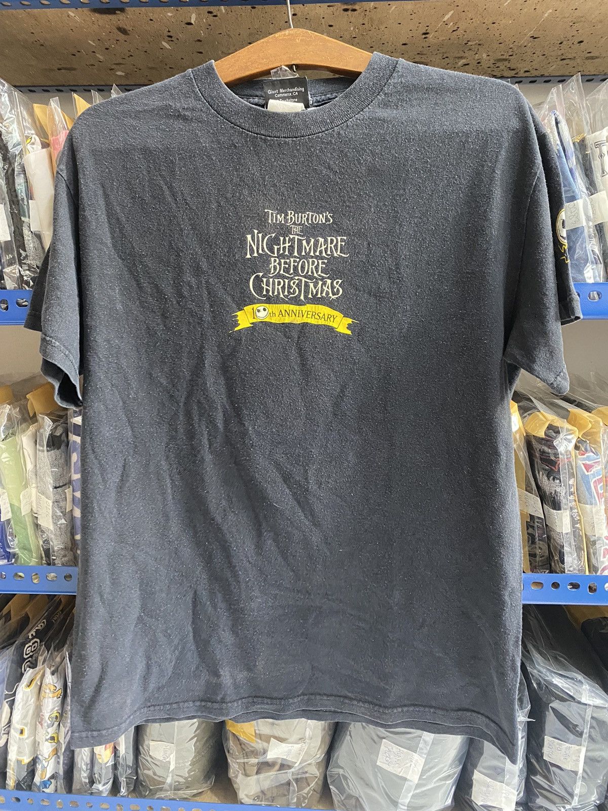 Vintage TIM BURTONS THE NIGHTMARE BEFORE CRIMAS 10th ANNIVERSARY Size US S / EU 44-46 / 1 - 1 Thumbnail