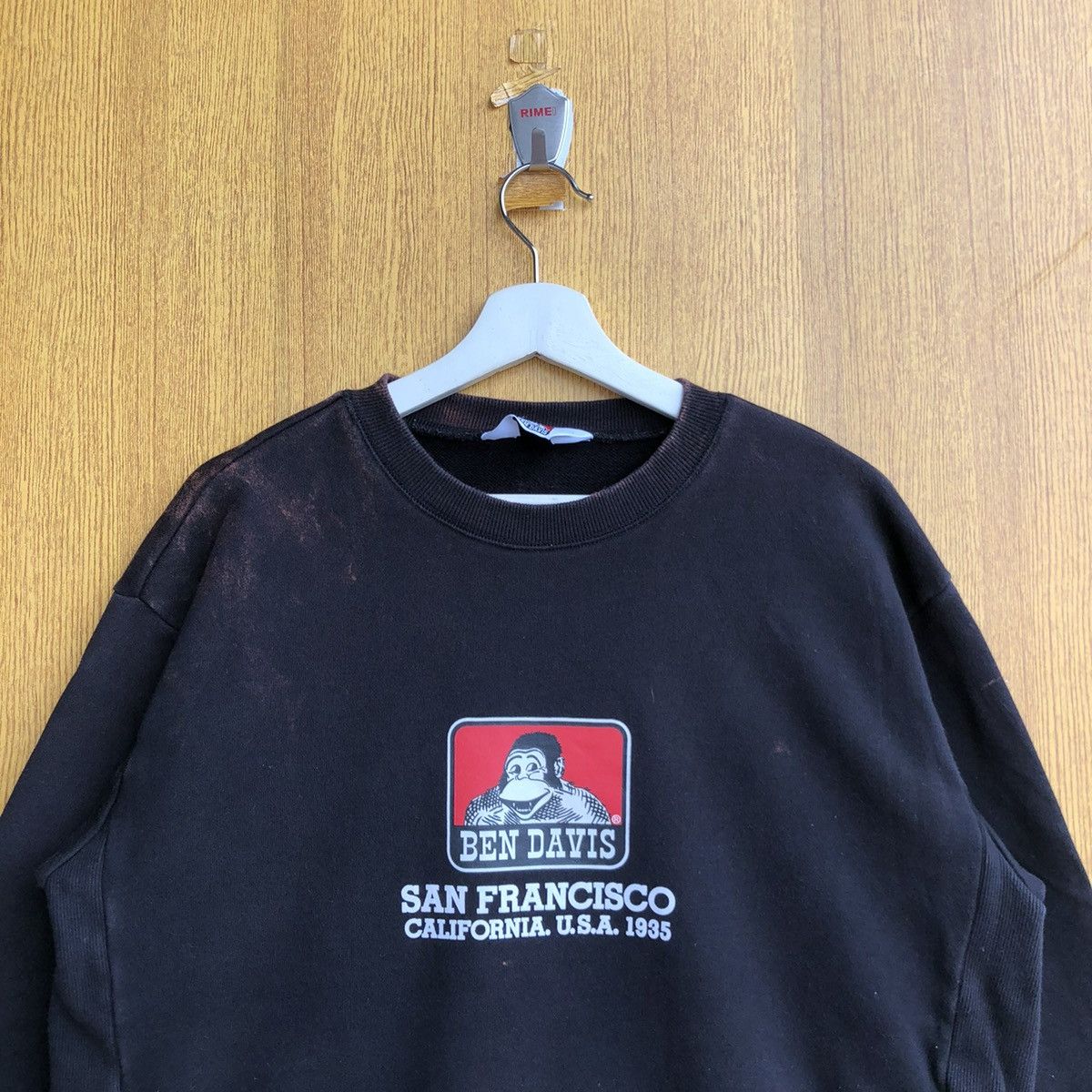 Ben Davis × Vintage Vintage Ben Davis Sweatshirt Size US L / EU 52-54 / 3 - 3 Thumbnail