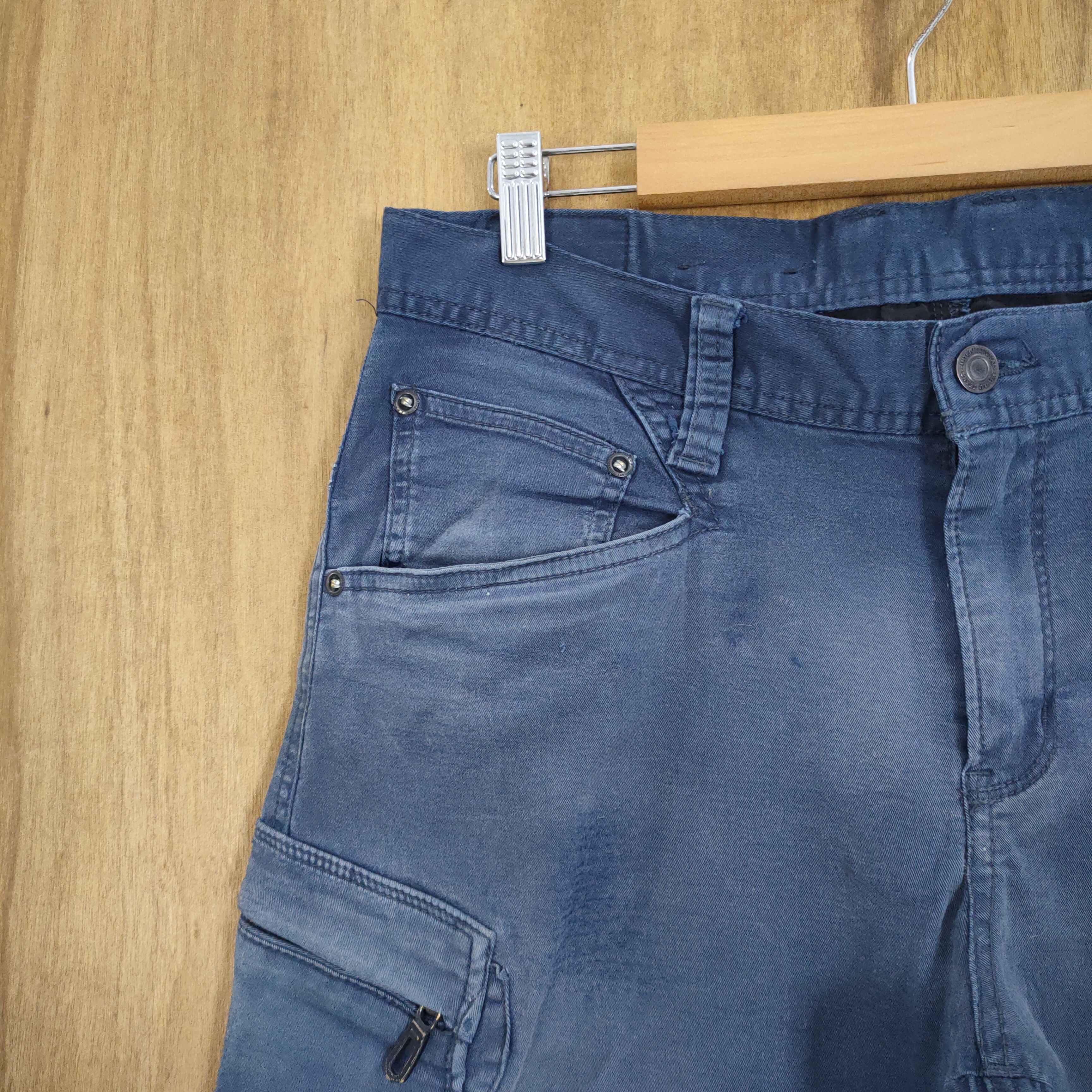 Japanese Brand VINTAGE EVENRIVER FADED WORK CARGO PANTS Size US 32 / EU 48 - 5 Thumbnail