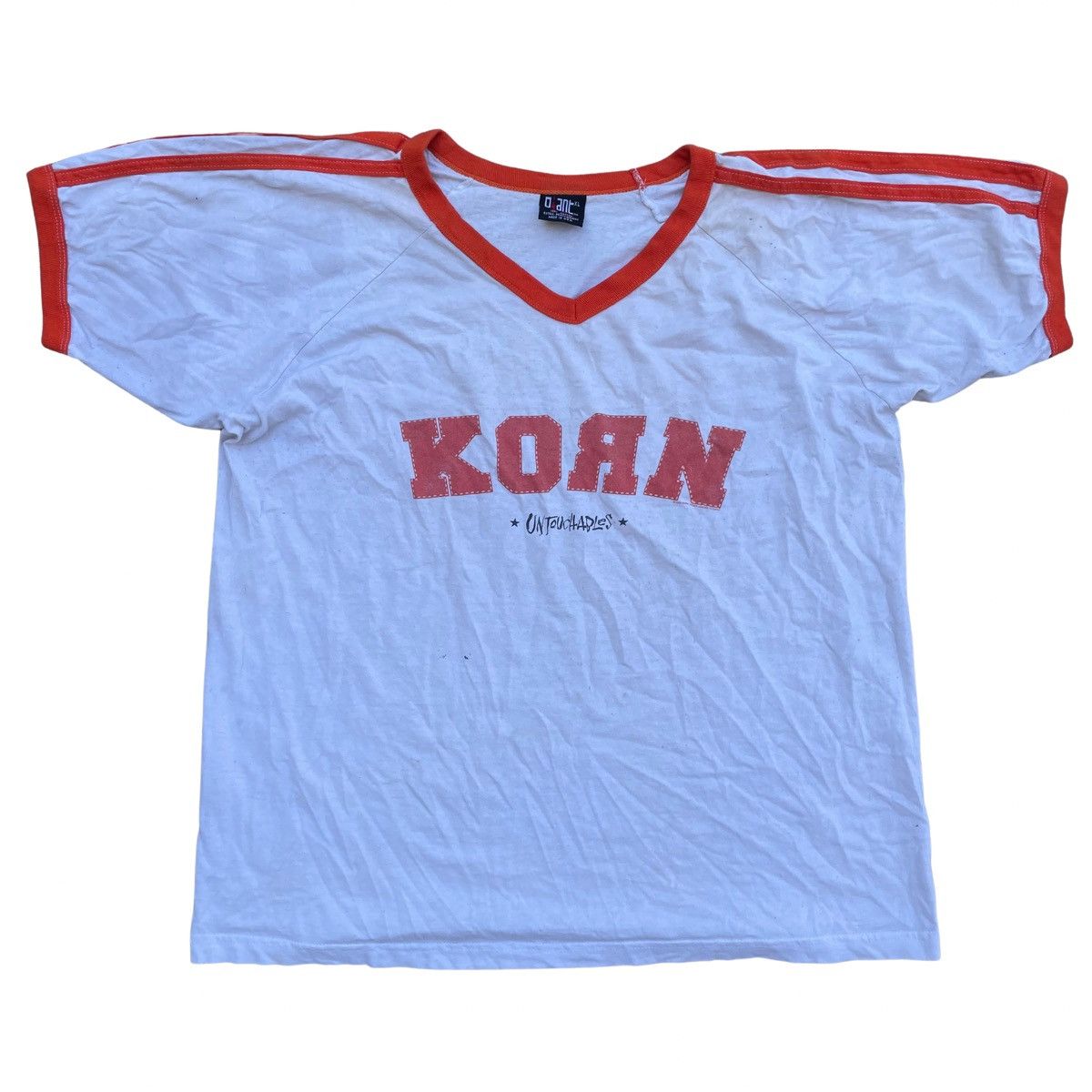 Band Tees Vintage Korn Untouchables 2002 World Tour Jersey Shirt Size US XL / EU 56 / 4 - 1 Thumbnail