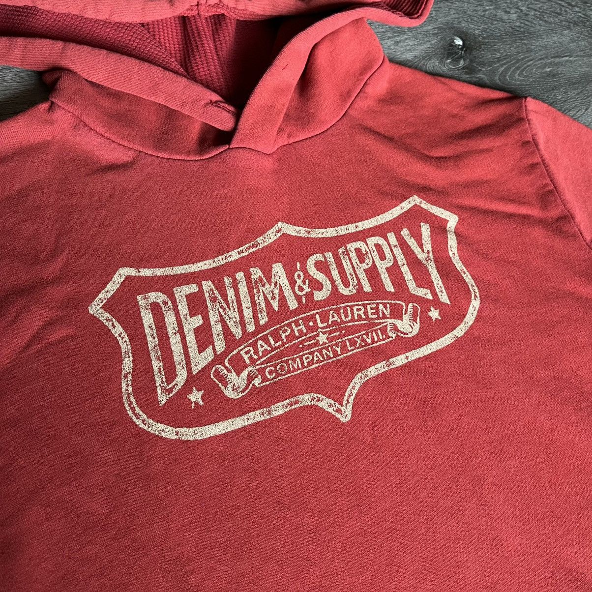 Denim & Supply Ralph Lauren Vintage Polo Ralph Lauren Denim & Supply Emblem Logo Hoodie Size US L / EU 52-54 / 3 - 3 Thumbnail