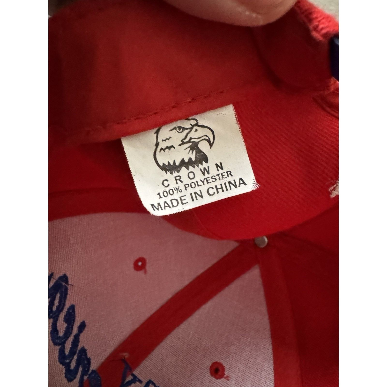 Other Vintage Fly America Amarillo Texas Snapback Hat Red Blue Size ONE SIZE - 8 Thumbnail