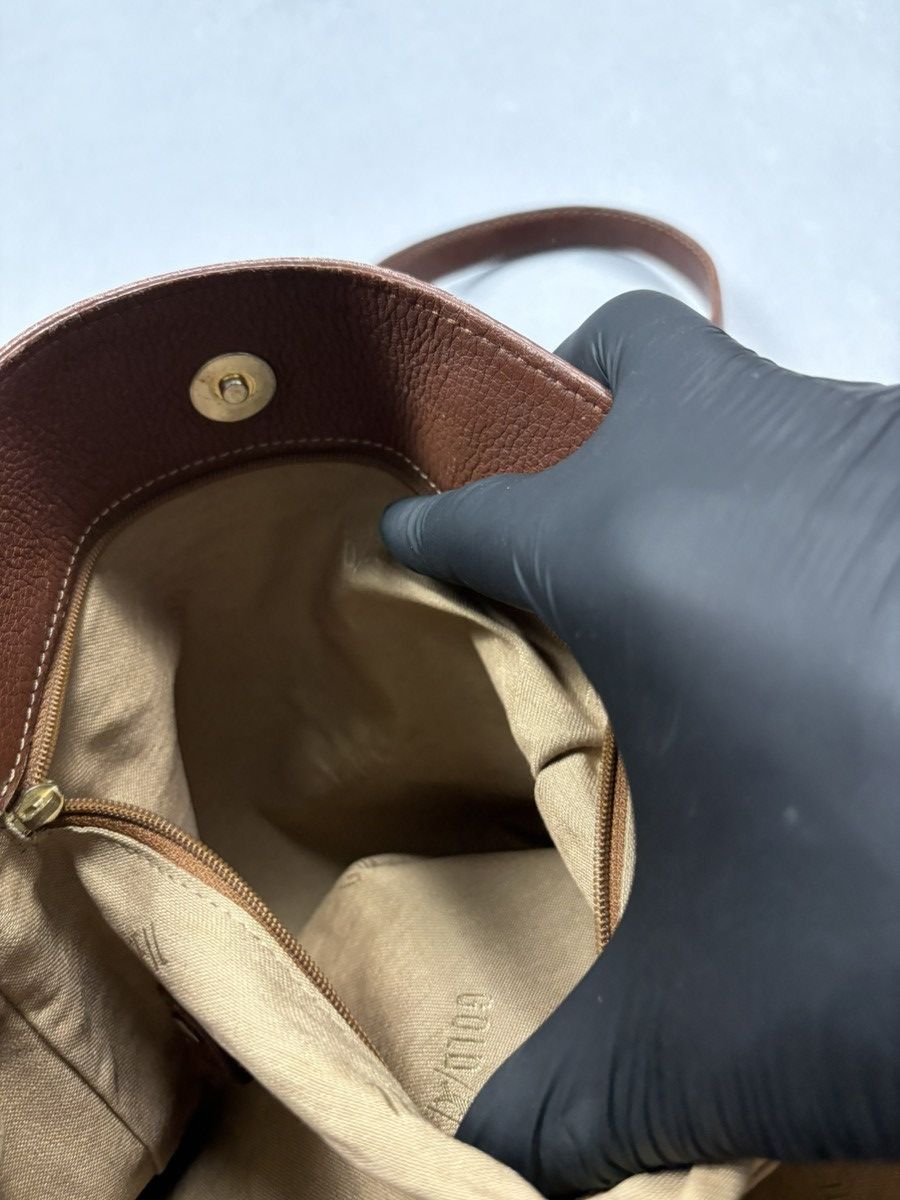 Vintage Goldpfeil Germany 1856 Brown Leather Tote Bag Vintage Luxury Size ONE SIZE - 18 Thumbnail