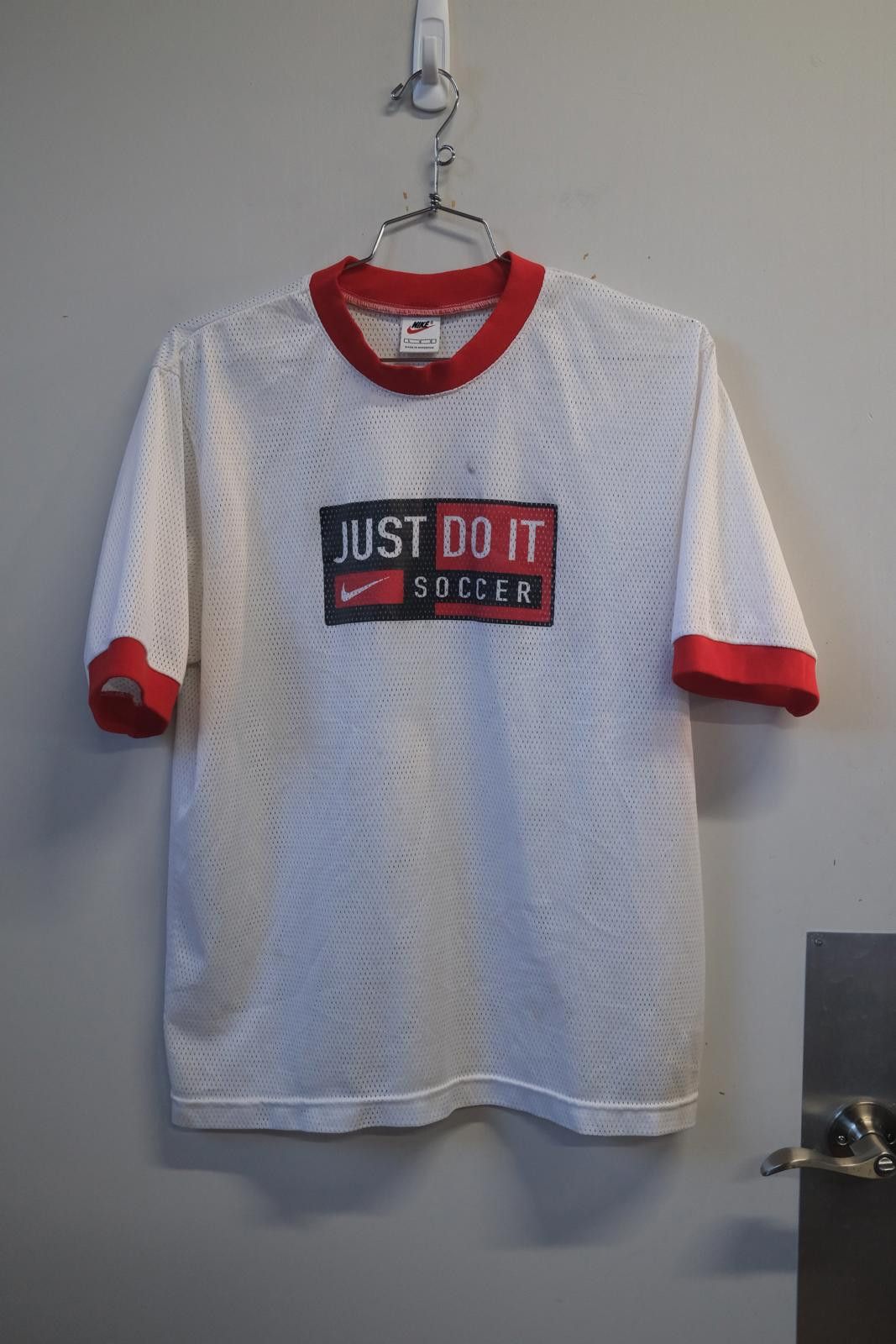 Nike 90's Nike Just Do It Soccer Jersey Size US L / EU 52-54 / 3 - 1 Thumbnail