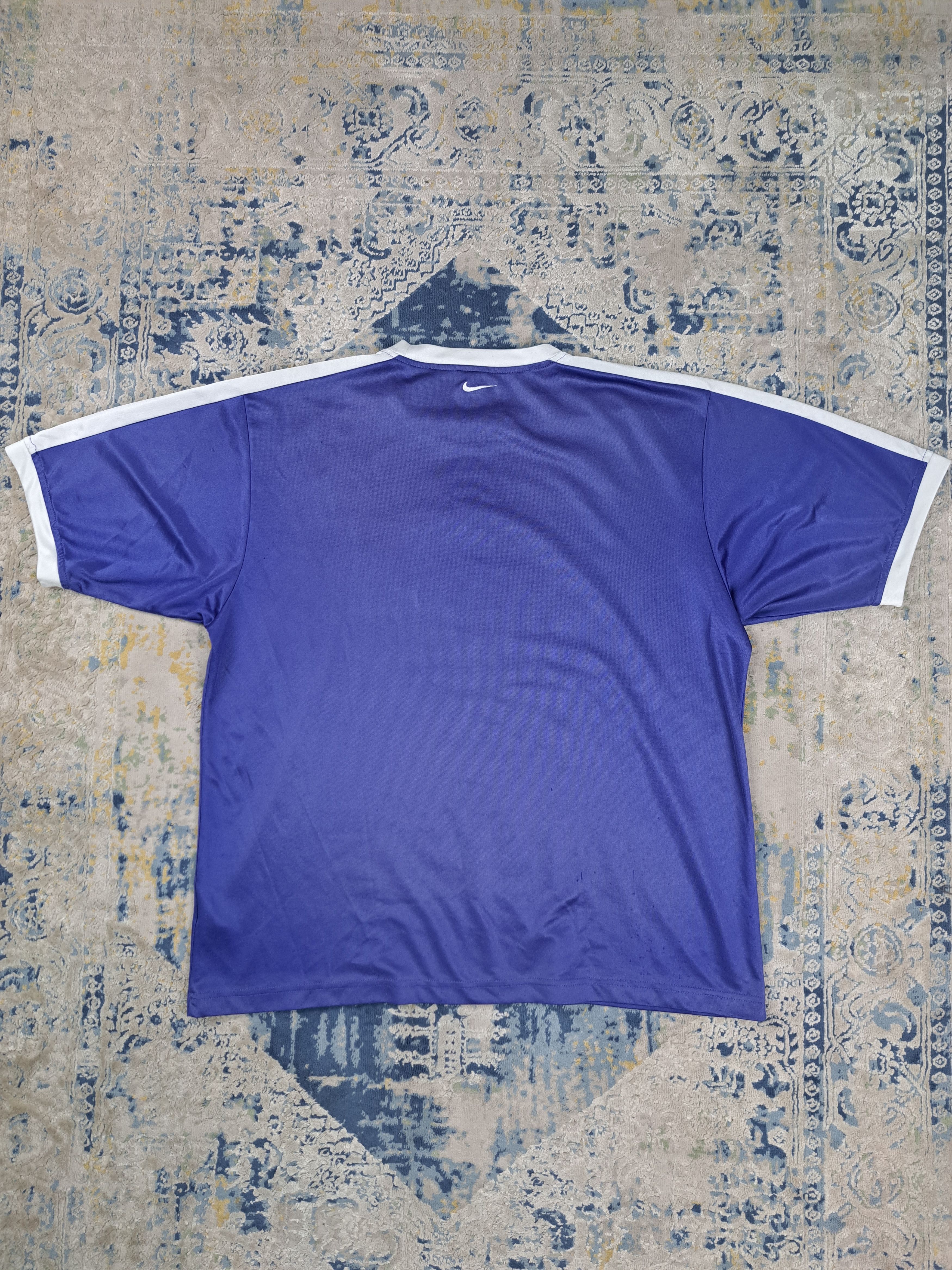 Nike Vintage 00s Nike x Brazil Center Swoosh Tee y2k Blokecore Size US L / EU 52-54 / 3 - 4 Thumbnail