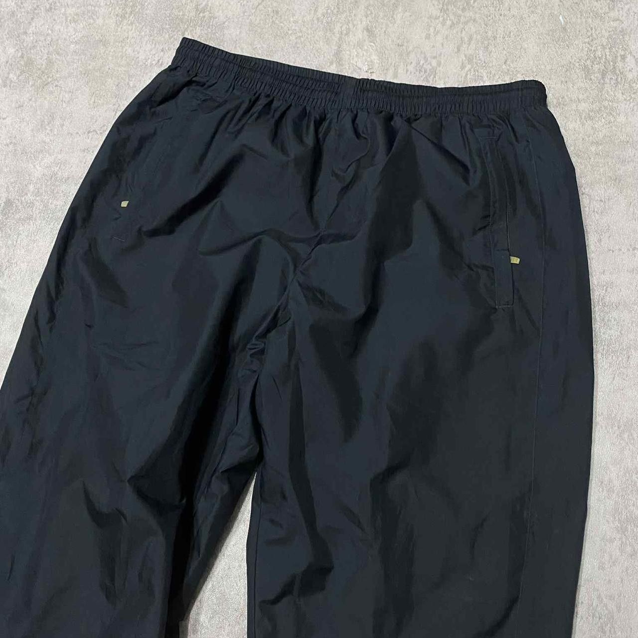 Adidas Black Adidas nylon track pants with adjustable waist Size US 34 / EU 50 - 3 Thumbnail