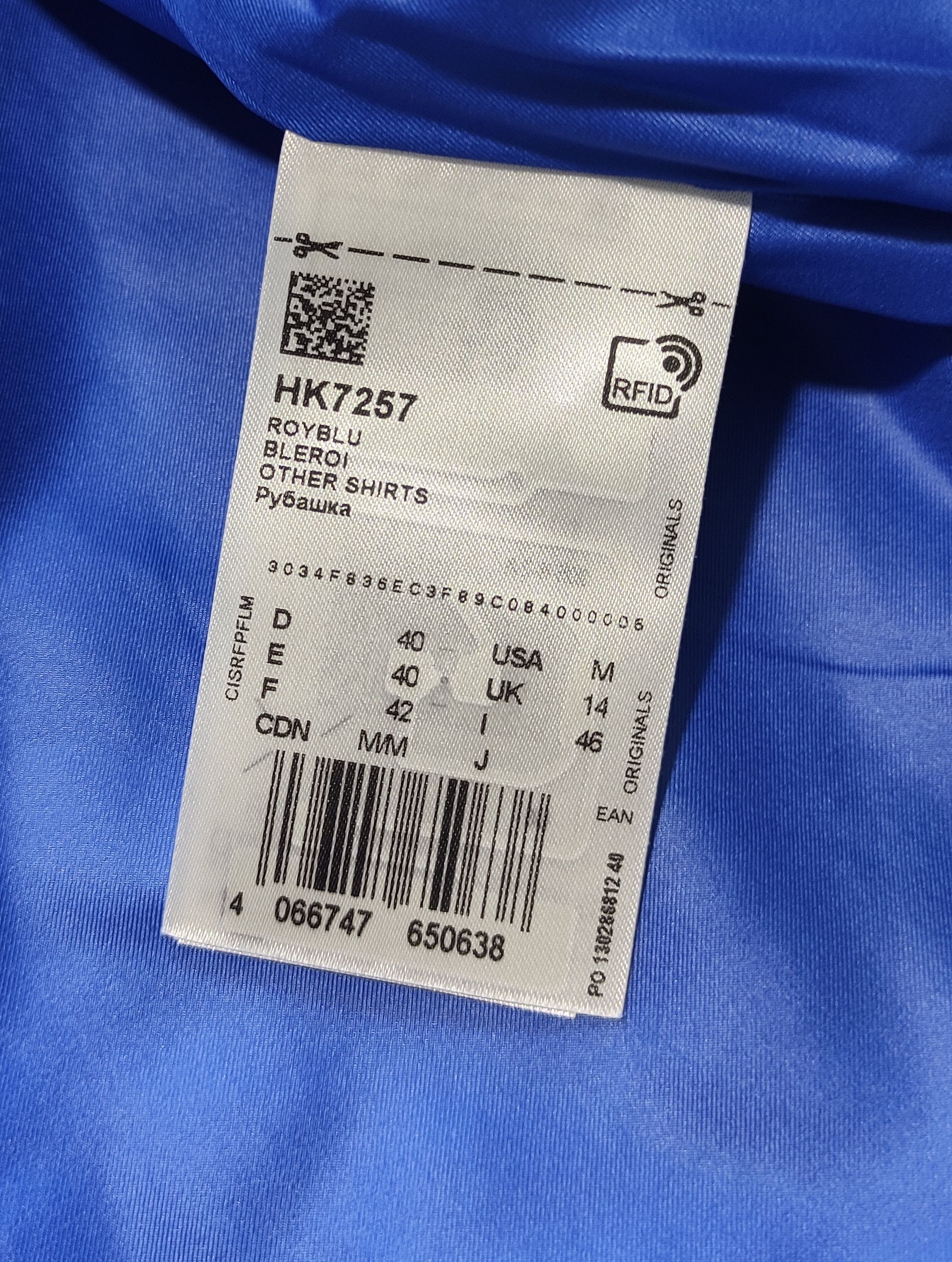 Adidas ADIDAS BLUE VERSION PADDED SHIRT JACKET HK7257 UK 14 $300 Size L / US 10 / IT 46 - 7 Thumbnail