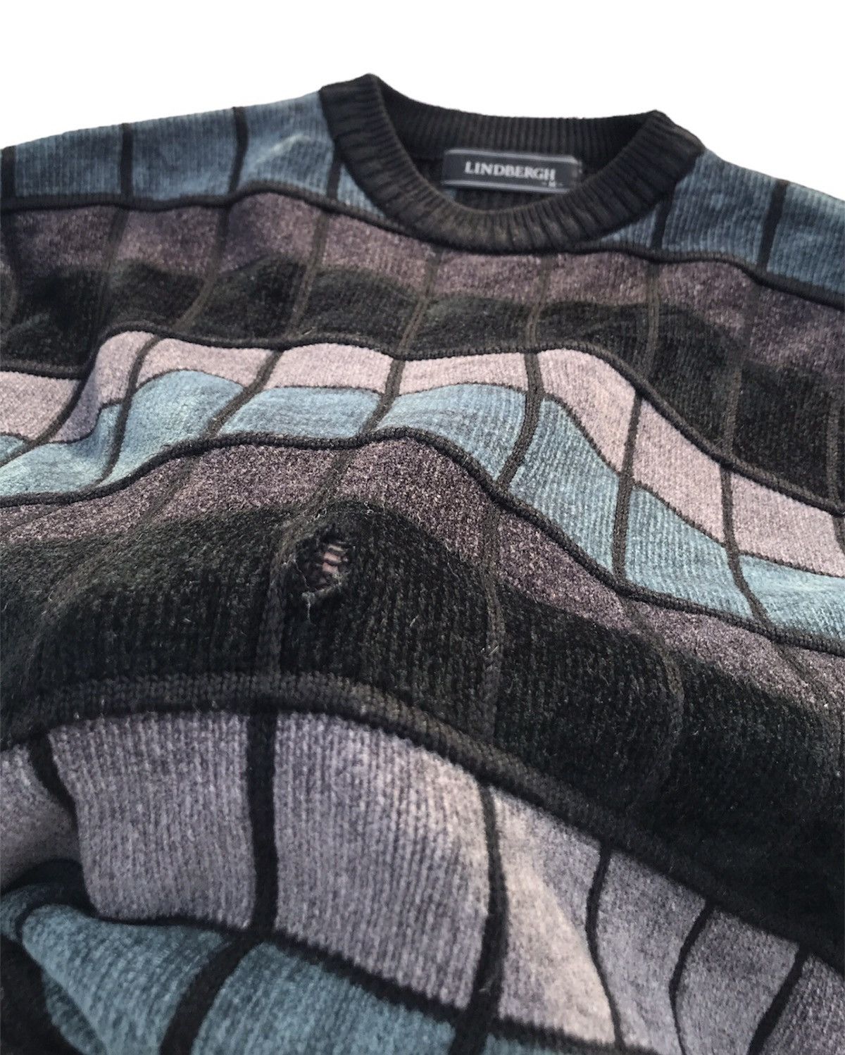 Aran Isles Knitwear × Lindbergh Vintage Lindbergh Knitted Sweater Size US M / EU 48-50 / 2 - 7 Thumbnail