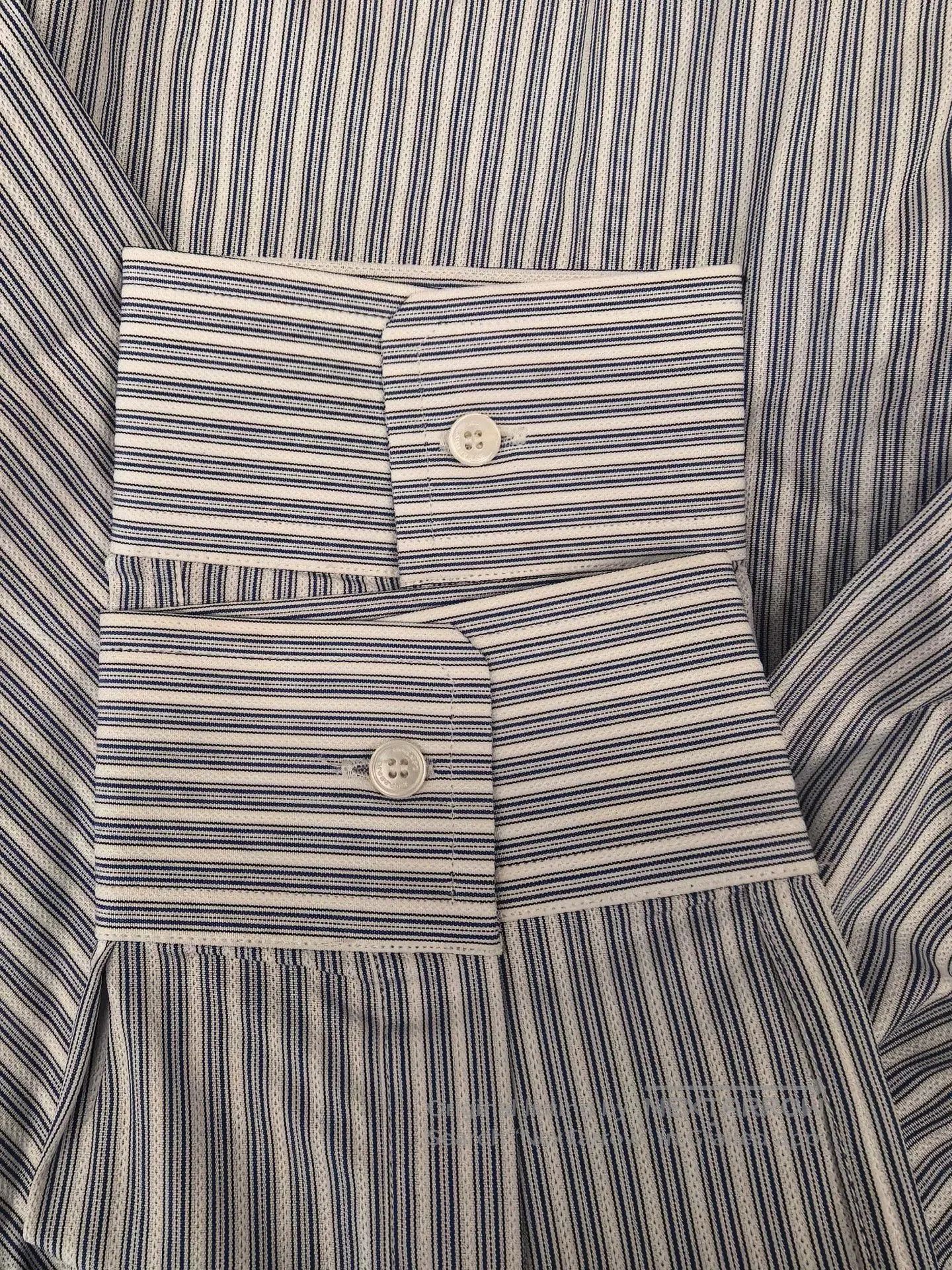 Burberry Burberry Men's Long Sleeve Striped Shirt. Size US M / EU 48-50 / 2 - 3 Thumbnail