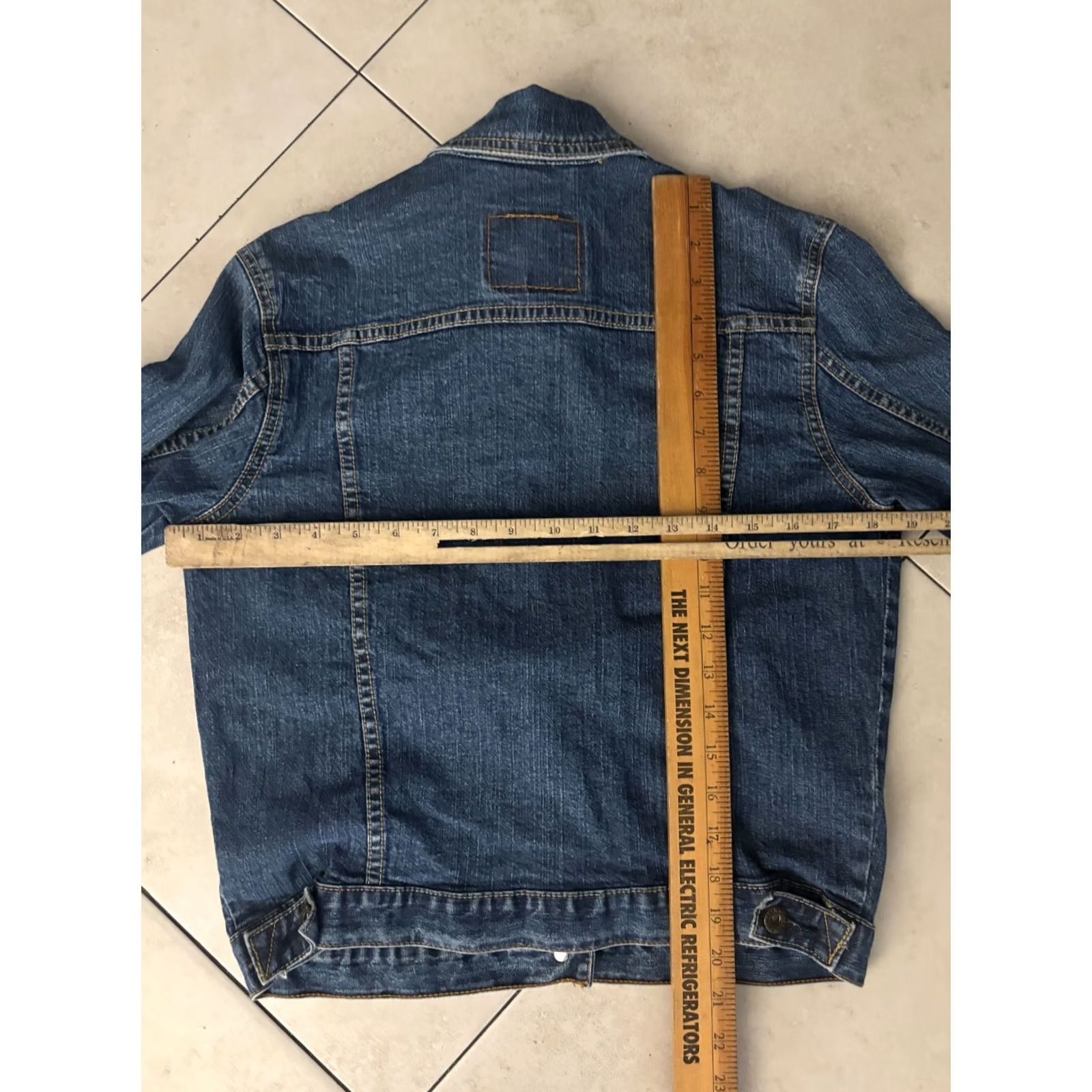 Vintage Signature by Levi Strauss & Co. Trucker Jacket Womens Size S Blue 6312 Short Jacket Size S / US 4 / IT 40 - 5 Thumbnail