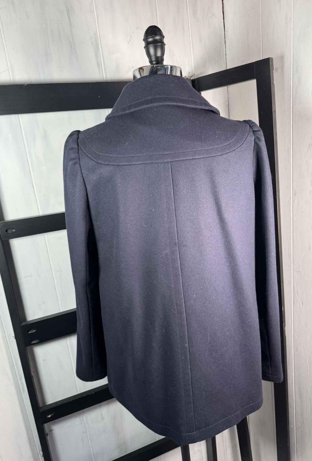 A.P.C. A.P.C. Rue Madame Navy MARIANNE Wool Blend Peacoat Size 36 Size S / US 4 / IT 40 - 2 Thumbnail