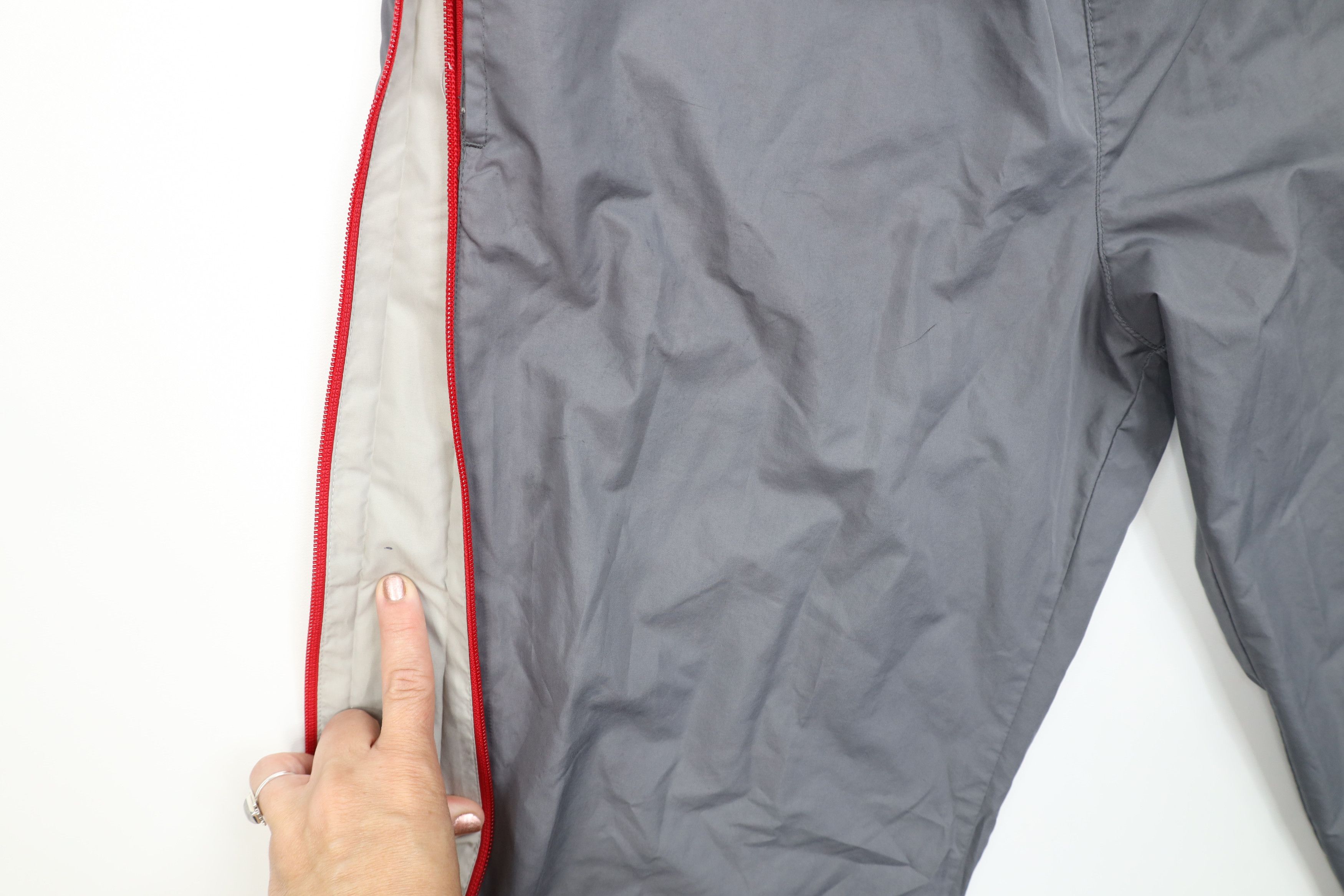 Nike Vintage Nike Scott Mini Swoosh Wide Leg Windbreaker Pants Size US 36 / EU 52 - 7 Thumbnail