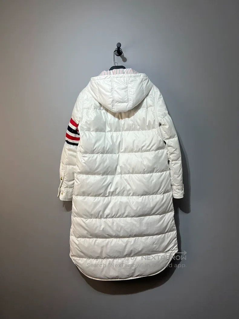 Thom Browne Thom Browne White long down jacket Size S / US 4 / IT 40 - 3 Thumbnail