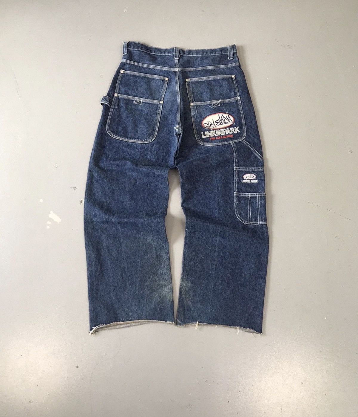 Eminem Vintage eminem linkin park embroidered denim Size US 35 - 1 Thumbnail