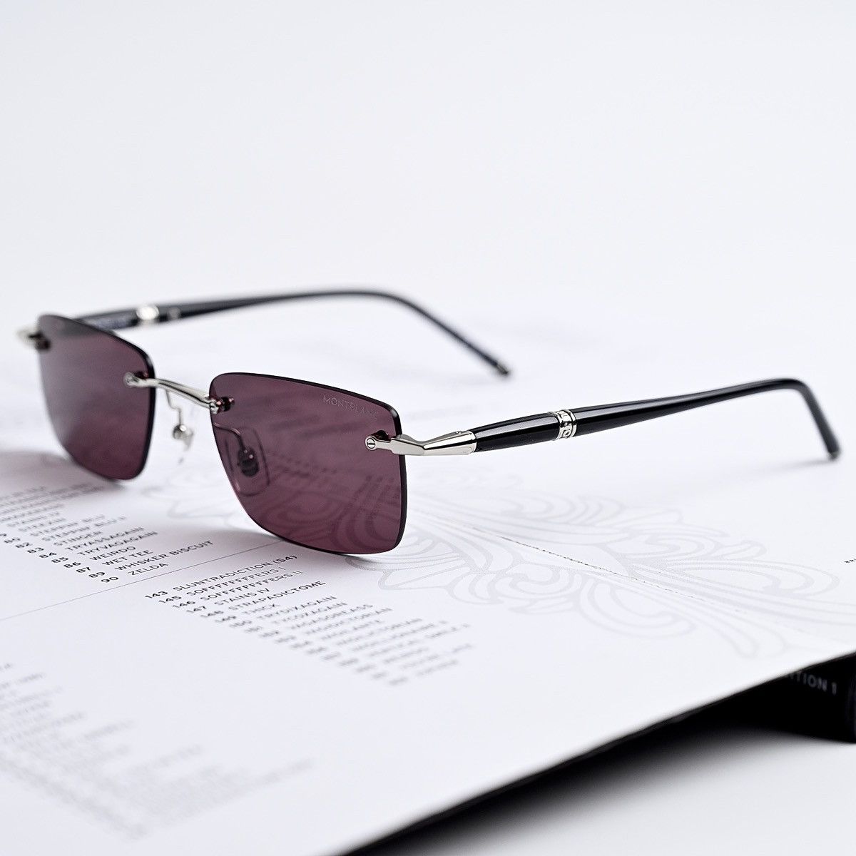 Montblanc MONTBLANC MB0344S SUNGLASSES Size ONE SIZE - 2 Thumbnail