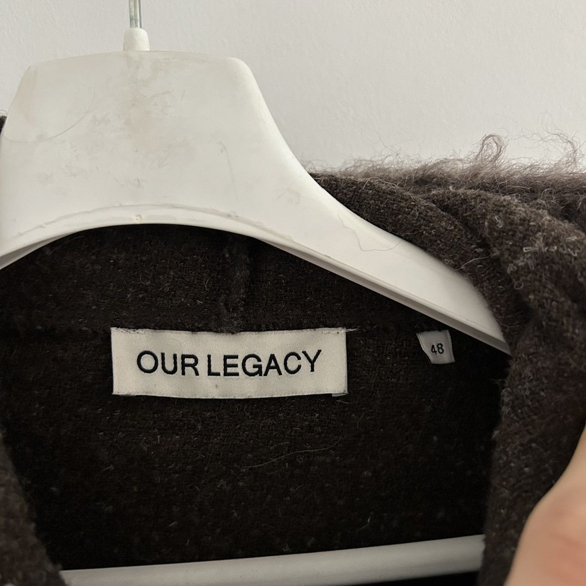 Our Legacy Our Legacy Mohair Full Zip Up Hood Hairy Knit Hoodie Jacket Size US M / EU 48-50 / 2 - 7 Thumbnail