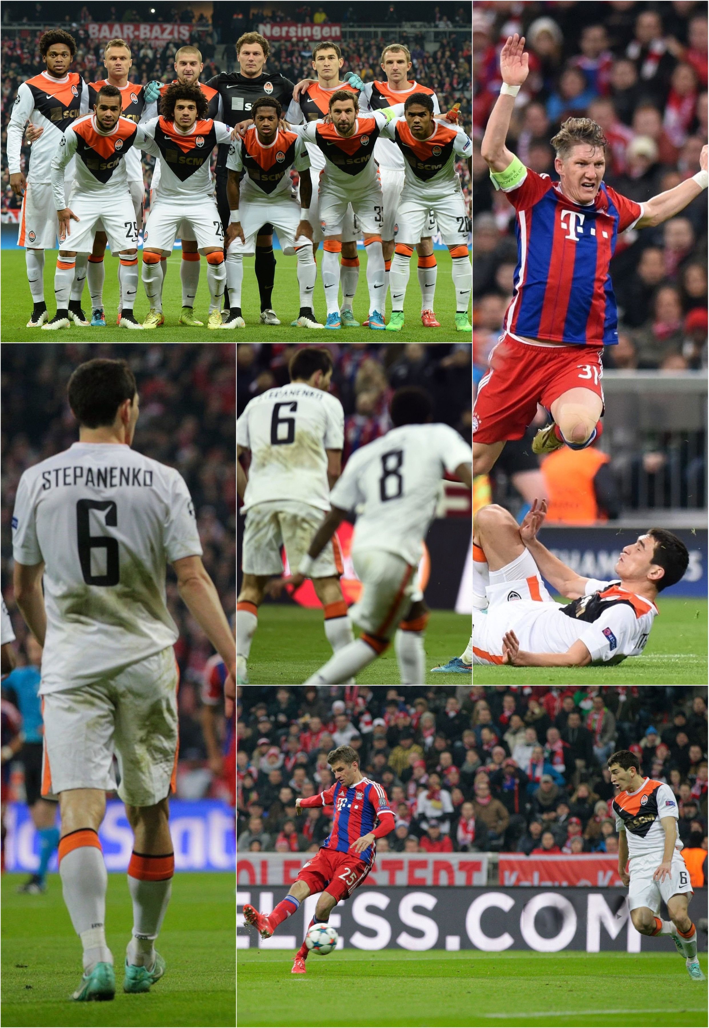 Nike × Vintage Matchworn Shakhtar Donetsk jersey Bayern Munich UCL Ukraine Size US L / EU 52-54 / 3 - 5 Thumbnail