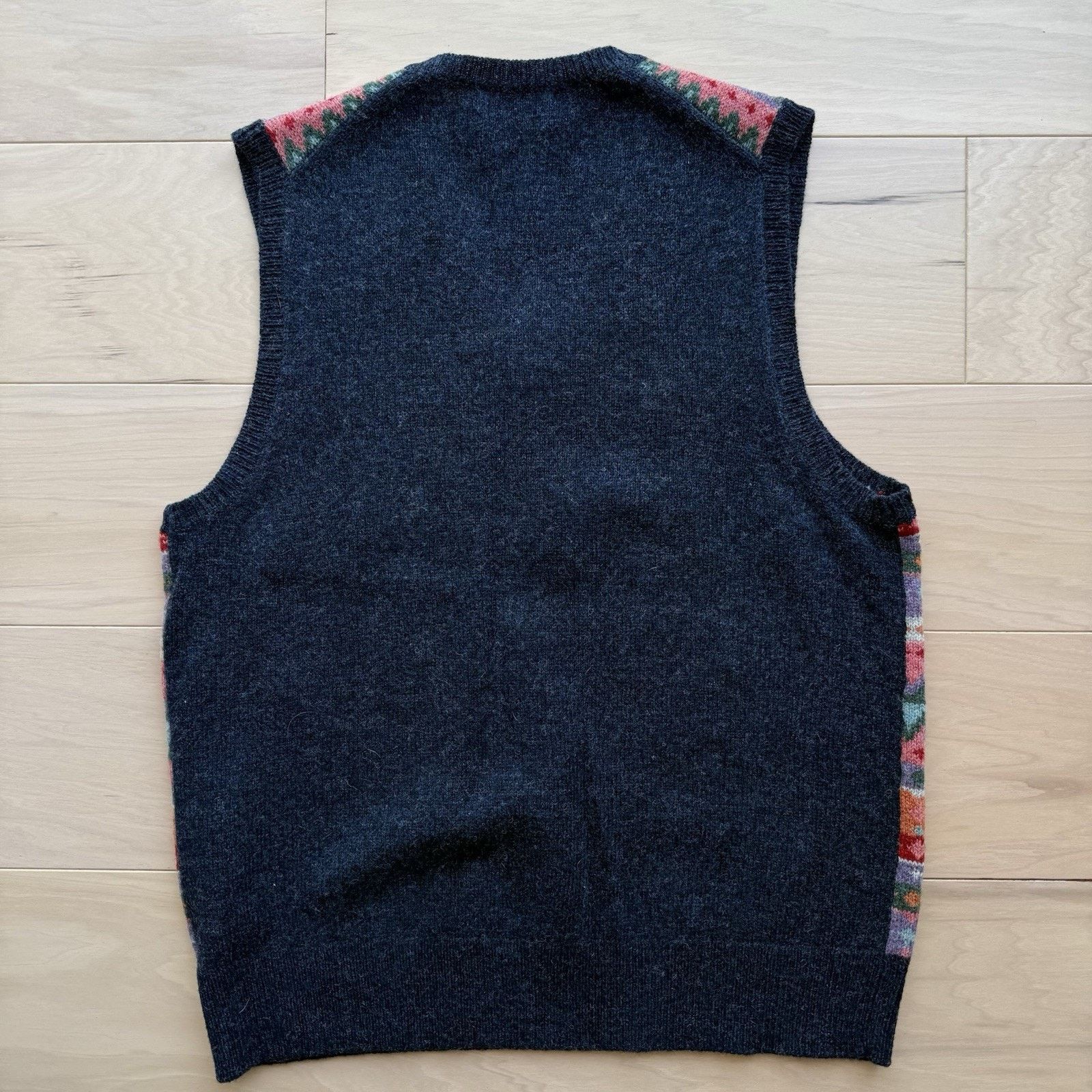 Brooks Brothers Brooks Brothers Vest L Fair Isle Jacquard Wool Pullover Size US L / EU 52-54 / 3 - 7 Thumbnail