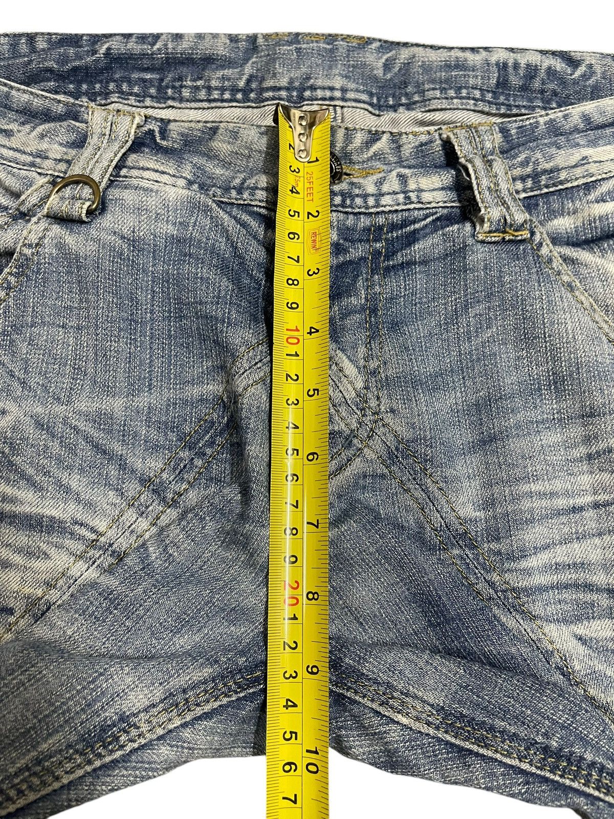 Who Decides War Vintage Japanese Brand Embroidered Patch Style Jeans Size US 32 / EU 48 - 15 Thumbnail