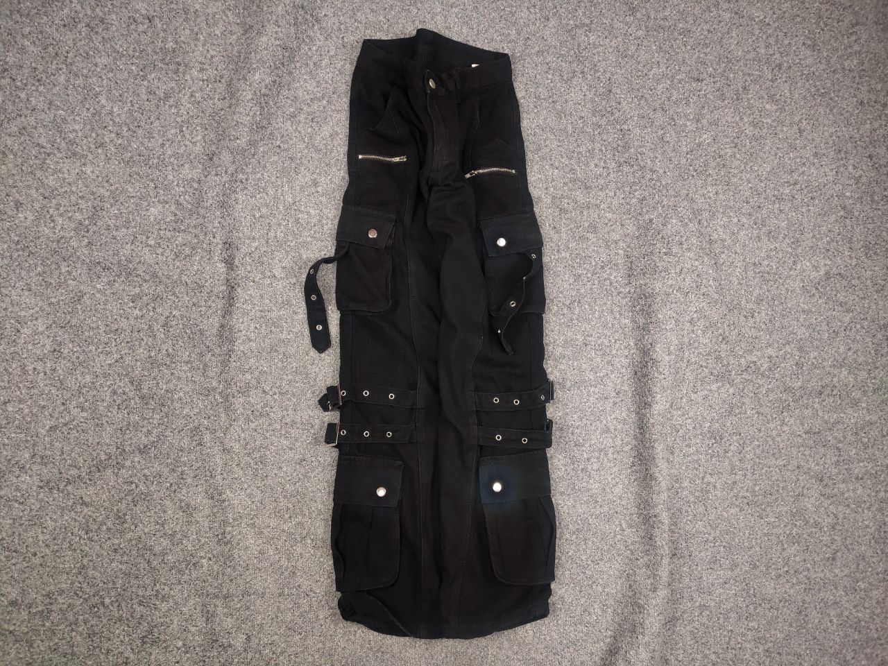 If Six Was Nine Vintage Japan l.g.b. Style Bomdage Cargo Baggy Pants Y2K Size US 30 / EU 46 - 2 Thumbnail