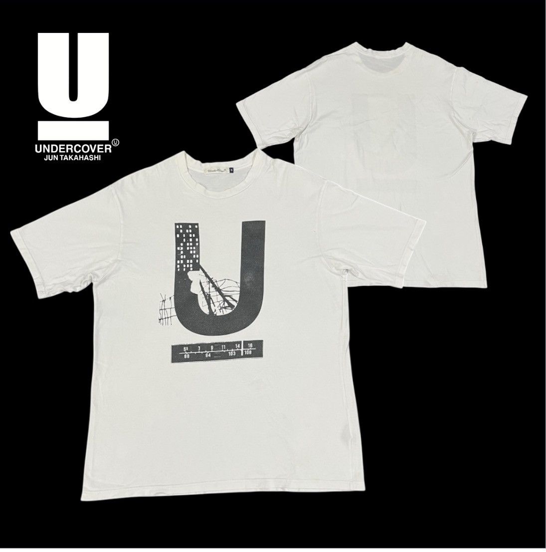 Undercover Big Logo Undercover U t shirt size 5 Size US L / EU 52-54 / 3 - 1 Thumbnail