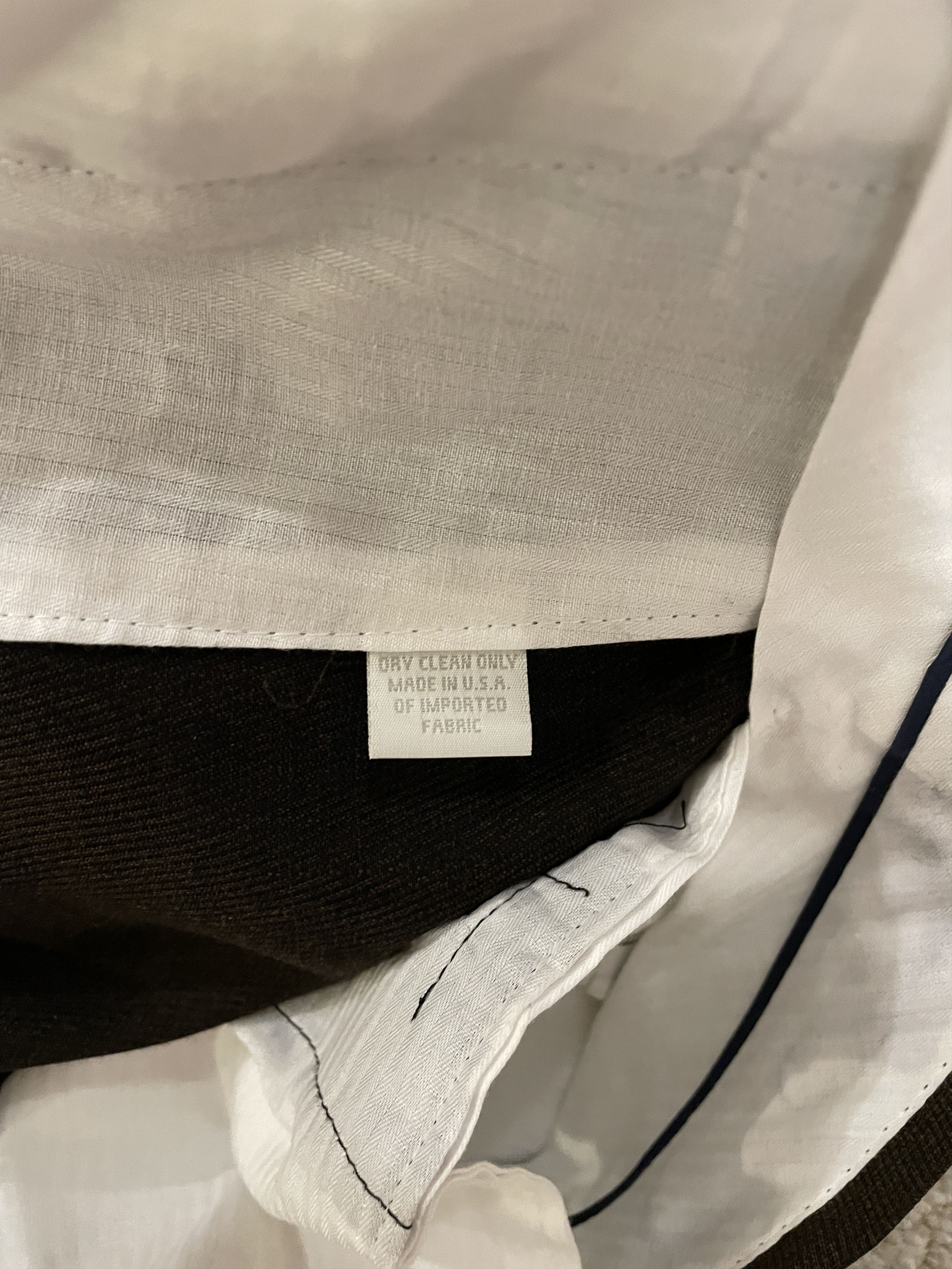Designer × Hart Schaffner Marx Hart Schaffner Marx Brown Wool Pleated Trousers Size 36R - 8 Thumbnail