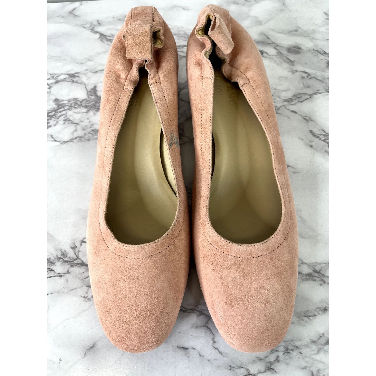 Everlane Everlane Women's Pale Pink Suede The Leather Day Heel Sz 10 Size US 10 / IT 40 - 2 Thumbnail