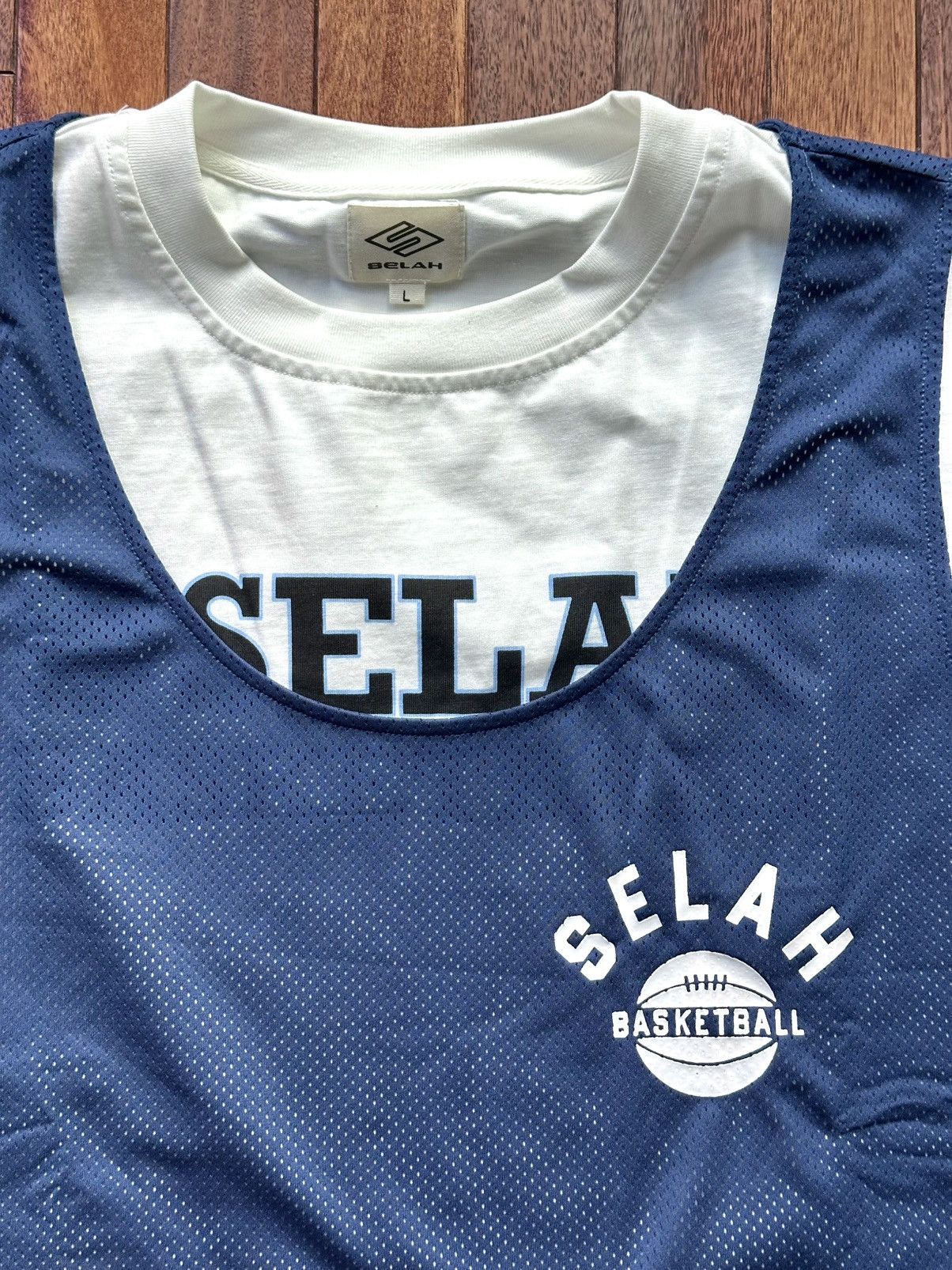 Other SELAH BASKETBALL" PRACTICE JERSEY CUT OFF TEE - large Size US L / EU 52-54 / 3 - 4 Thumbnail