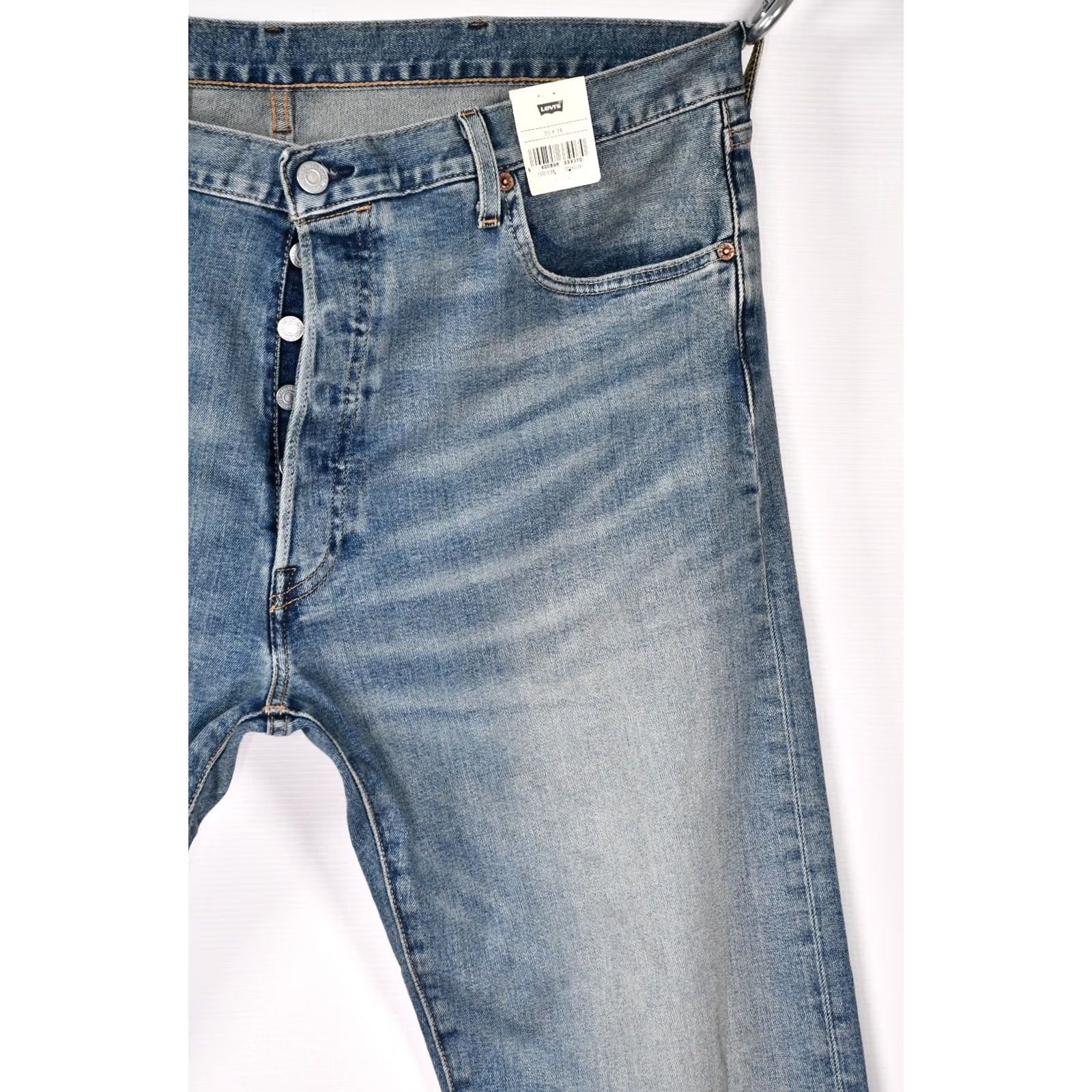 Levi's Levi's 501 Jeans Straight Leg Denim Stretch W38/L34 Men Regular Blue Vintage Not N/A 1980s Men Size US 38 / EU 54 - 7 Thumbnail