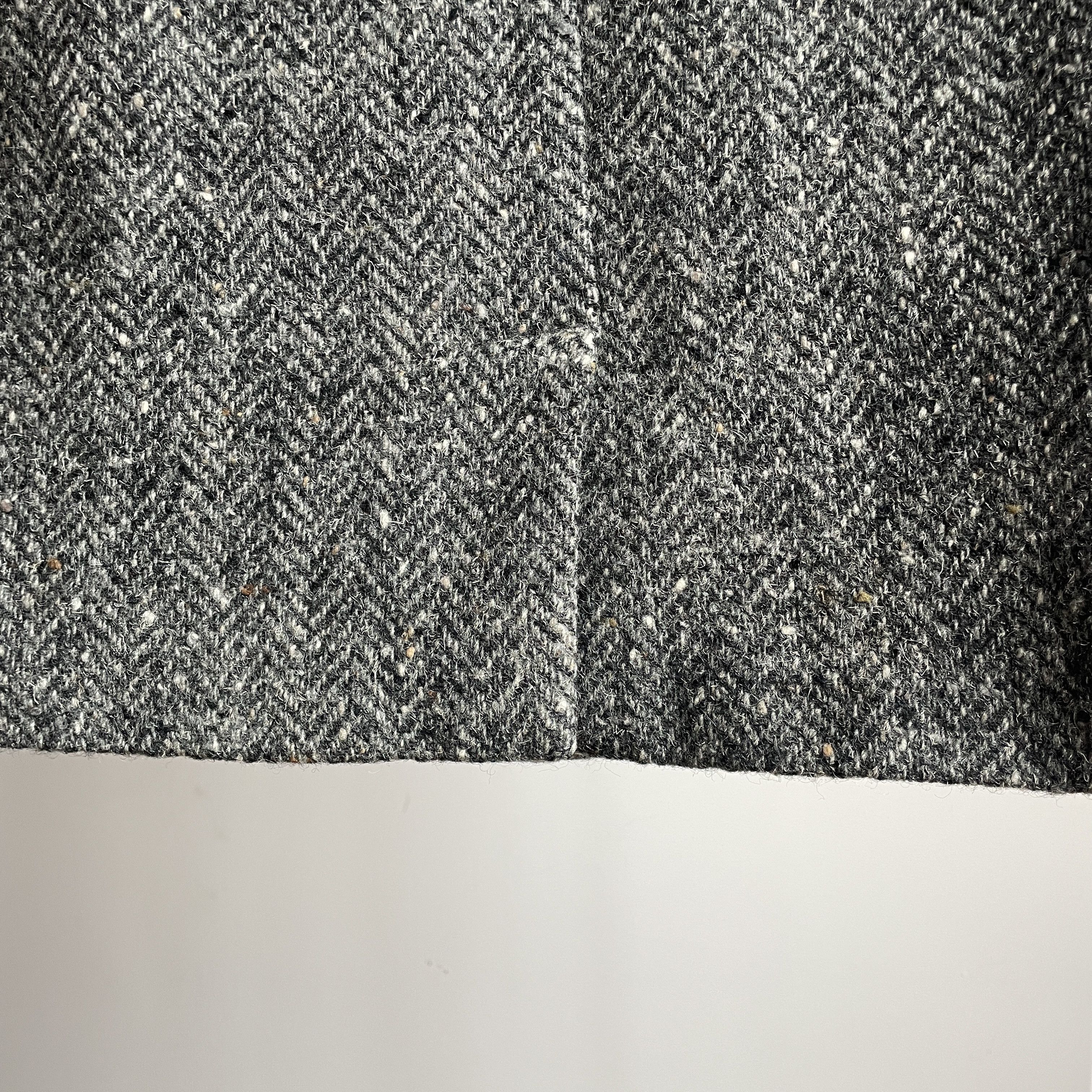 Dolce & Gabbana Dolce & Gabbana Vintage 90's Wool Tweed Mini Skirt Size 30" / US 8 / IT 44 - 4 Thumbnail
