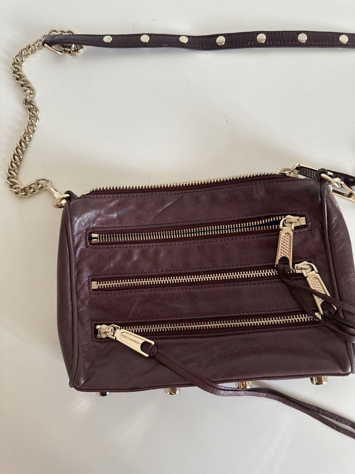 Rebecca Minkoff Rebecca Minkoff burgundy bag Size ONE SIZE - 1 Thumbnail