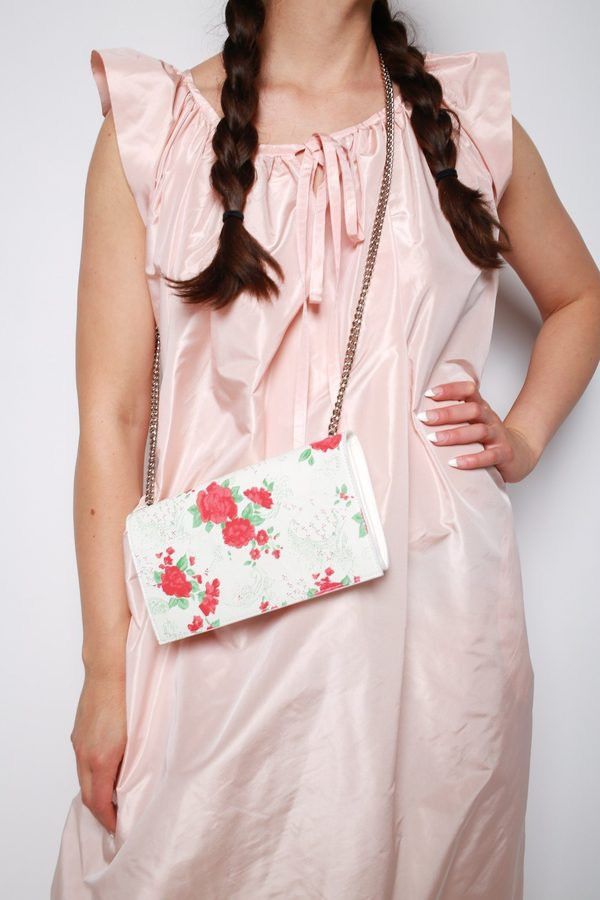 Vetements Vetements Floral Wallet on Chain Lambskin Bag NWT Size ONE SIZE - 2 Thumbnail