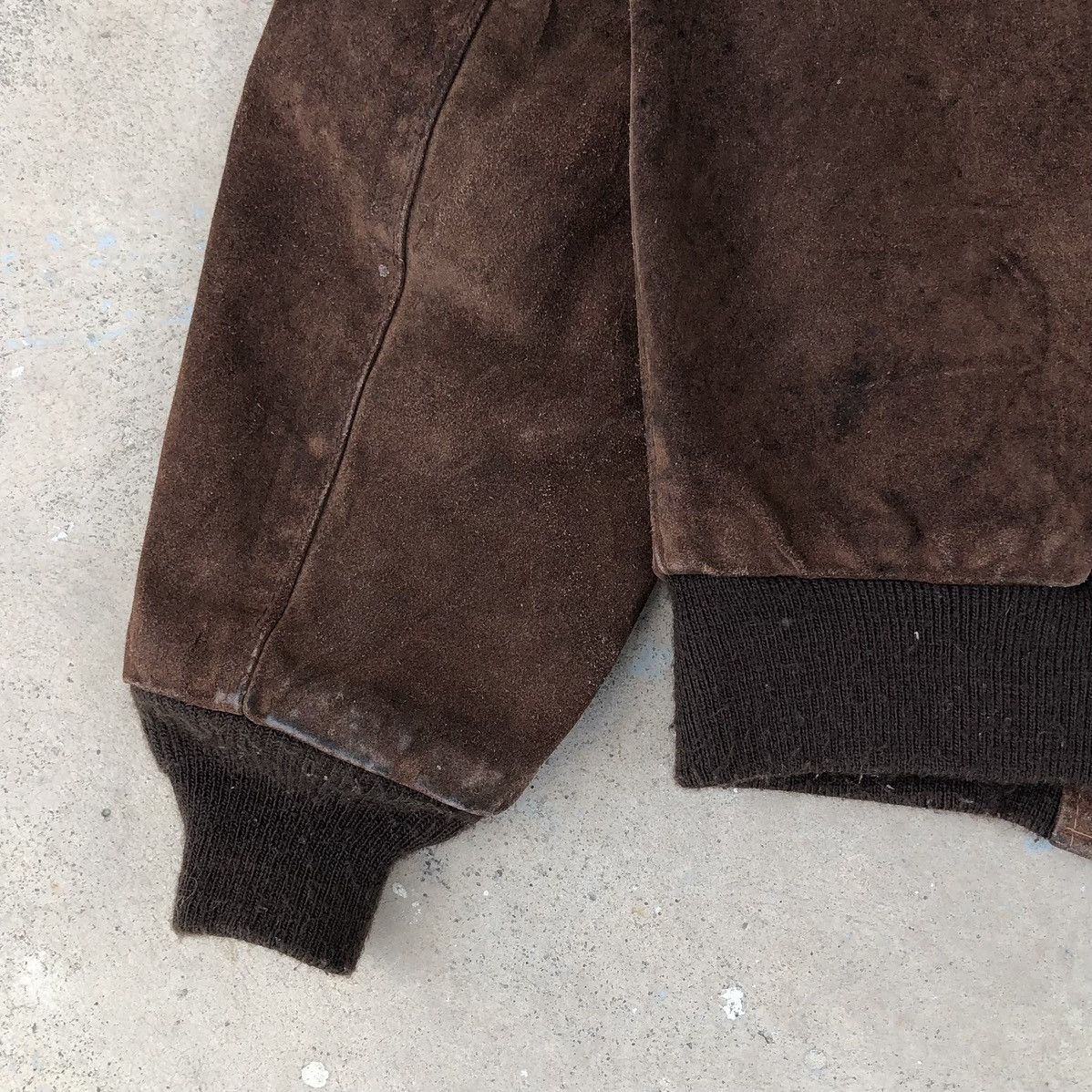 Schott Vintage SCHOTT NYC Suede Leather Bomber Jacket 🇺🇸 Size US M / EU 48-50 / 2 - 11 Thumbnail